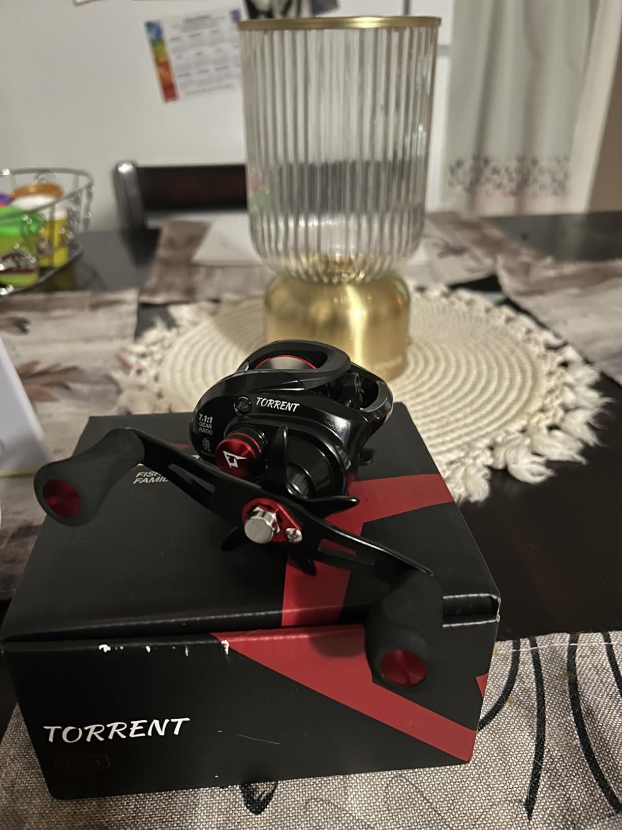 Piscifun Torrent Baitcasting Reel, 18LB Carbon Drag, Magnetic Brake | 7.1:1 and 5.3:1 ratios, low-profile body, smooth casting, 6+1 bearings, easy control customer photo 1