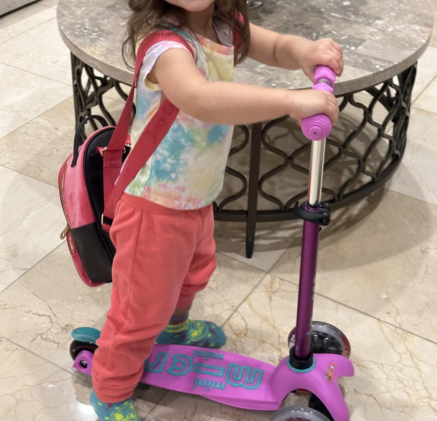 Micro Kickboard Mini 3-Wheel Toddler Scooter, Ages 2-5, Up to 110lbs | Lean-to-Steer Design, Adjustable T-Bar Grows with Your Child, Smooth-Ride PU Wheels, Rear Brake, Swiss-Engineered customer photo 1