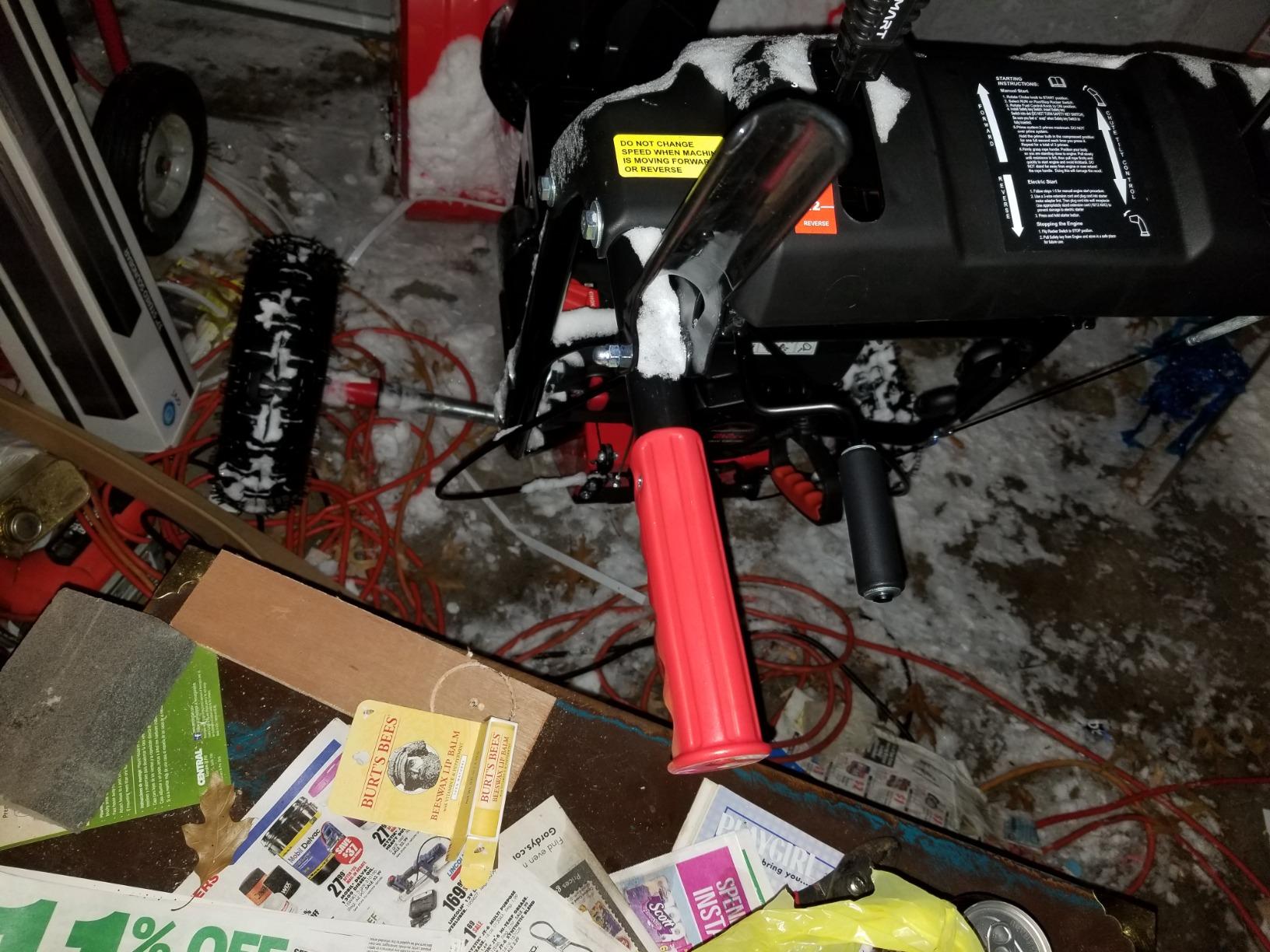 PowerSmart Self-Propelled 2-Stage Gas Snow Blower 24-inch 212cc Engine with Electric Start, Reinforced Steel Housing customer photo 1