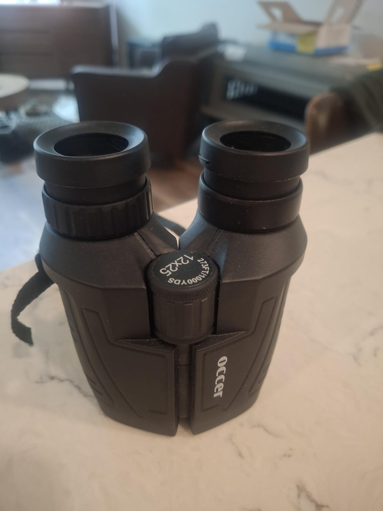 Occer 12x25 Compact Binoculars for Adults and Kids, Large Eyepiece Waterproof Binocular with Low Light Vision, High Powered Easy Focus Binoculars for Bird Watching, Outdoor Hunting, Travel, Sightseeing customer photo 1