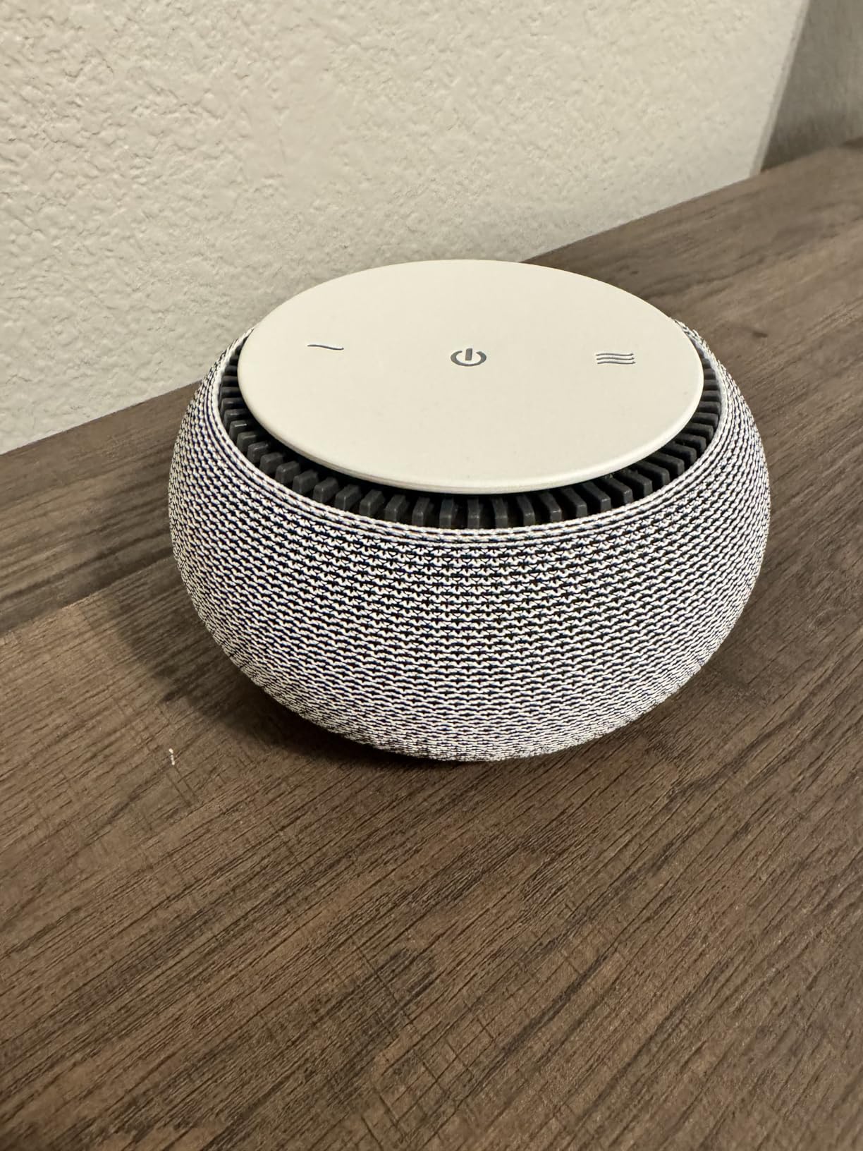SNOOZ Original Smart White Noise Sound Machine, Real Fan Inside for Sleep | Natural Sound from a Real Fan, Non-Looping White Noise, App Scheduler, 10 Levels, Masks Snoring, Office Privacy & Neighbors customer photo 2