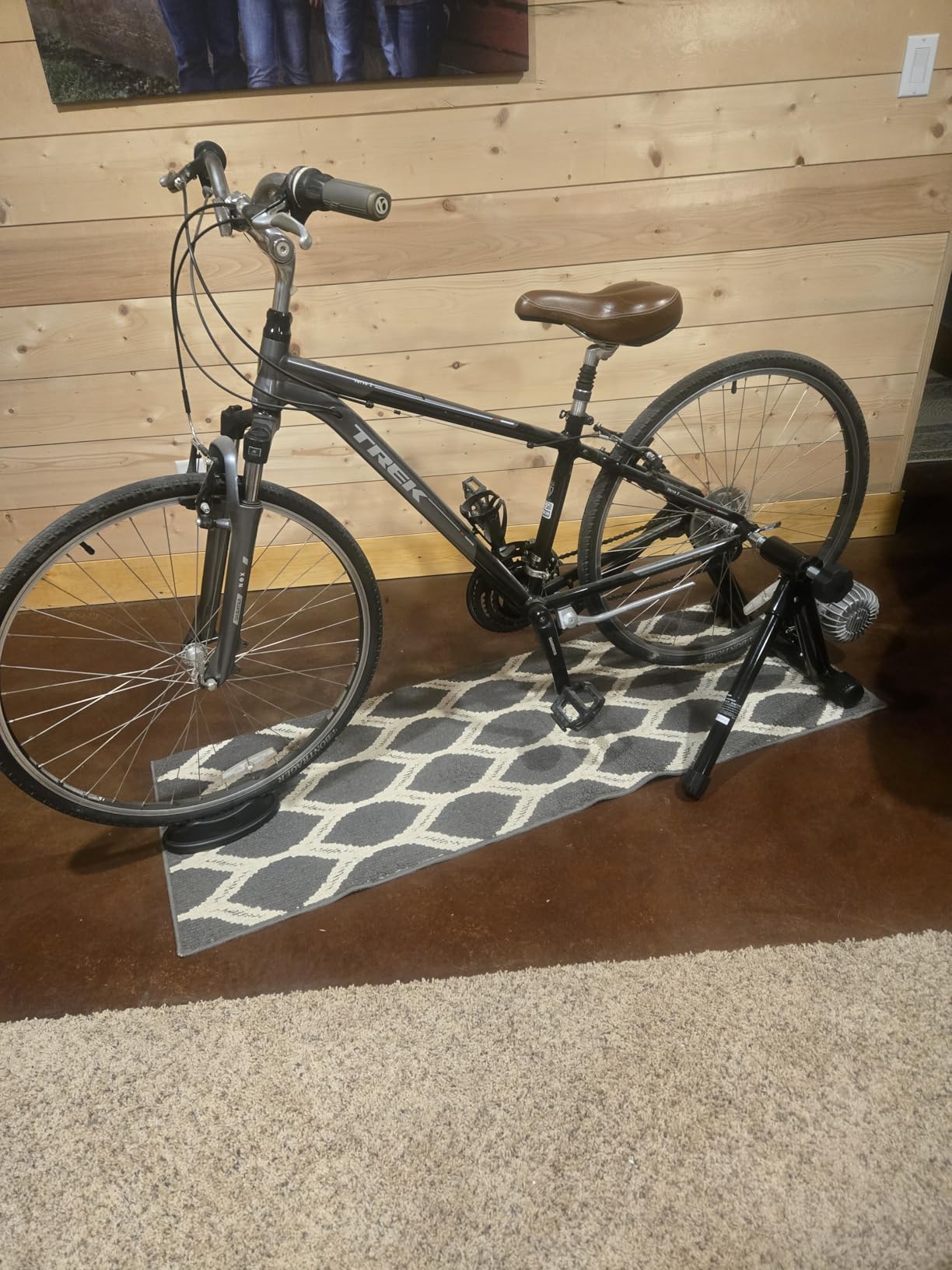 Sportneer Bike Trainer - Fluid Stationary Bike Stand for 26-29