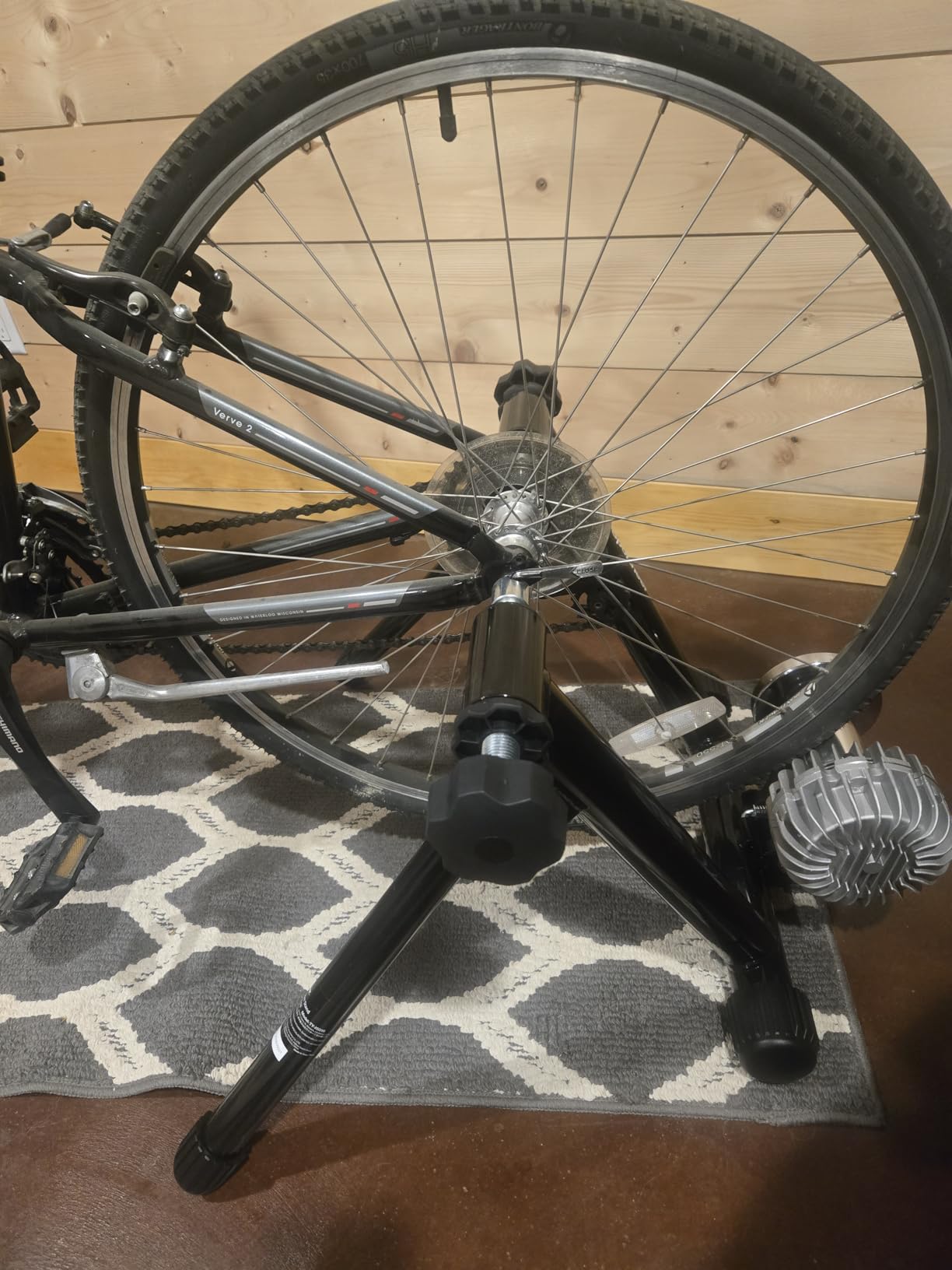 Sportneer Bike Trainer - Fluid Stationary Bike Stand for 26-29