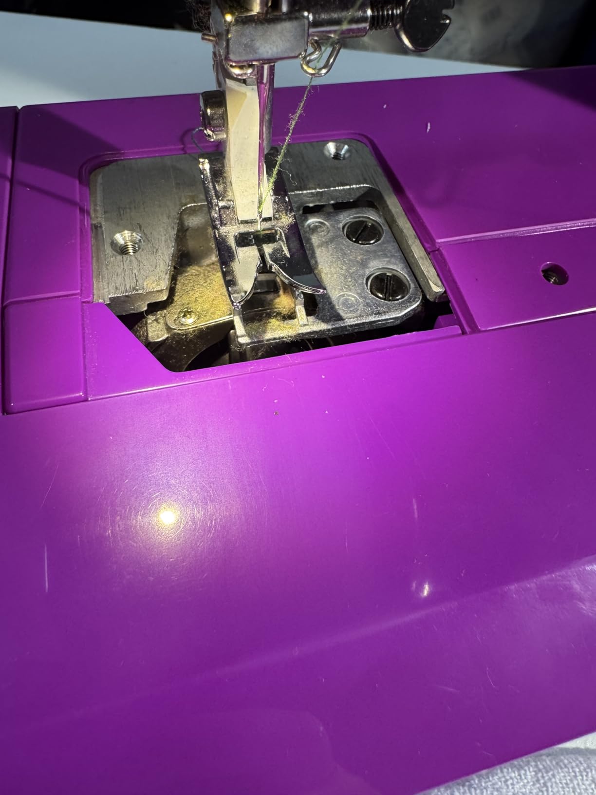 Janome Arctic Crystal Easy-to-Use Sewing Machine with Interior Metal Frame, Bobbin Diagram, Tutorial Videos, Made with Beginners in Mind customer photo 2