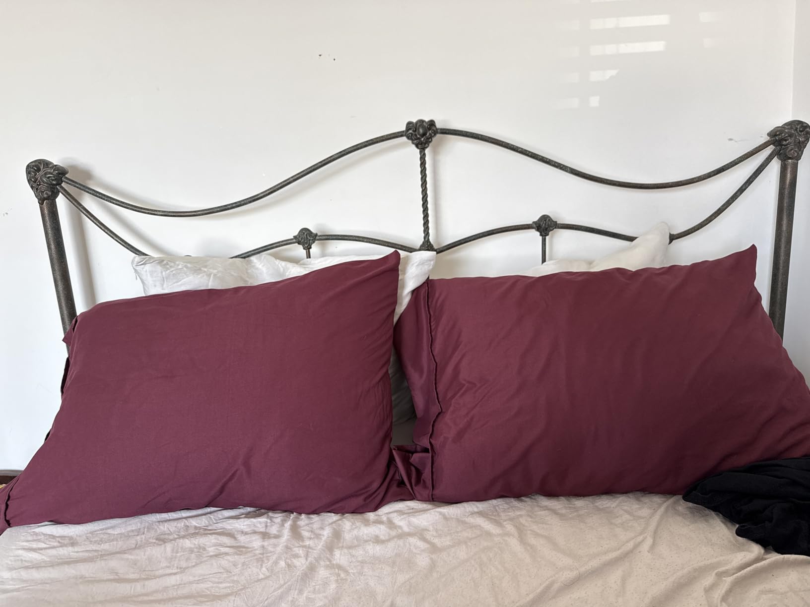 Bare Home Queen Sheet Set - 1800 Ultra-Soft (Queen, Grey) | Deep Pockets 6 to 15 Inches, Breathable, Hypoallergenic, Hotel Luxury, Easy Fit, Soft, All-Season customer photo 2