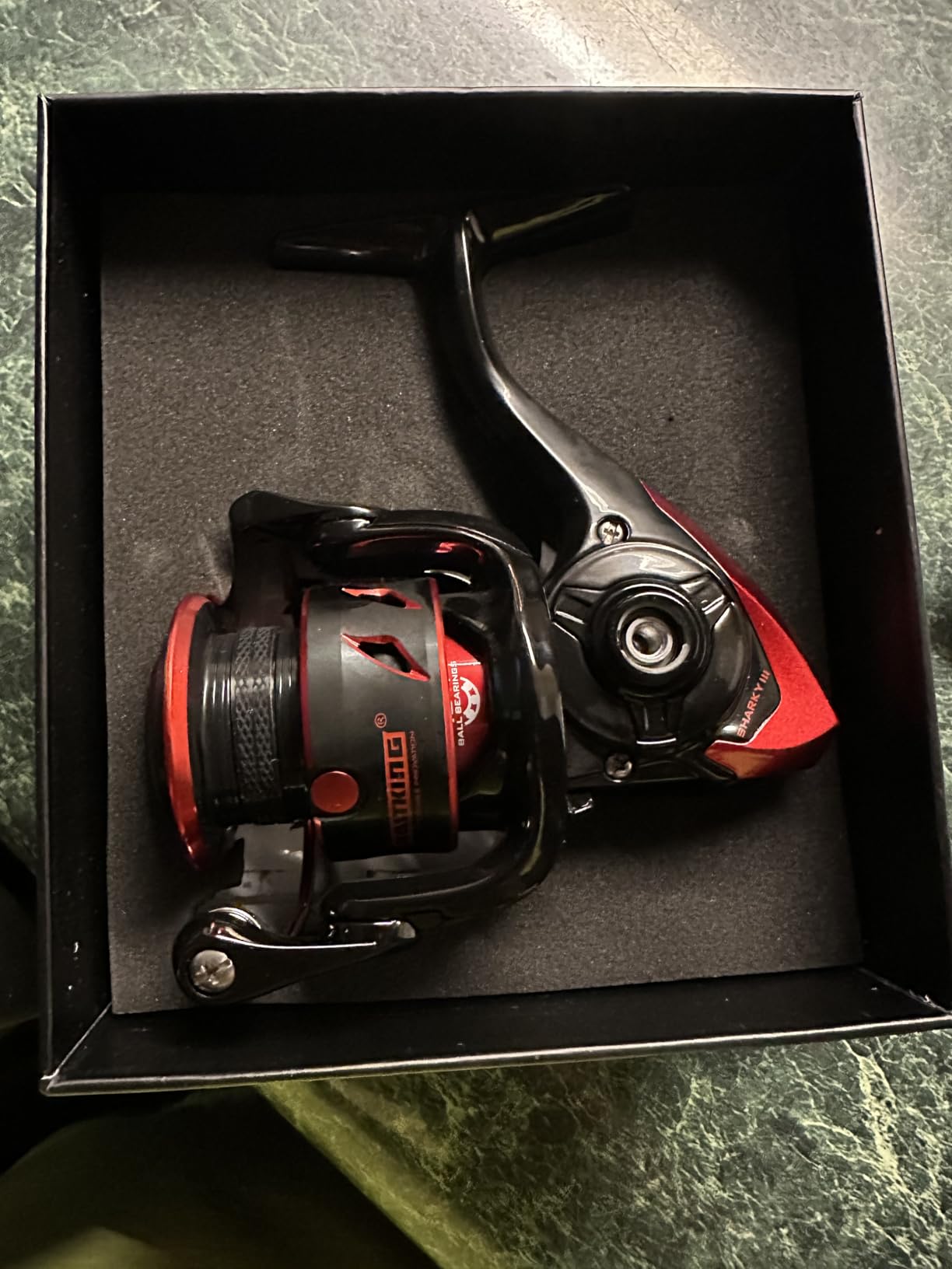 KastKing Sharky Spinning Fishing Reels for Saltwater & Freshwater - Max Drag 39.5 lb, 10+1 BB, 10.6 oz, Nylitech Frame customer photo 2