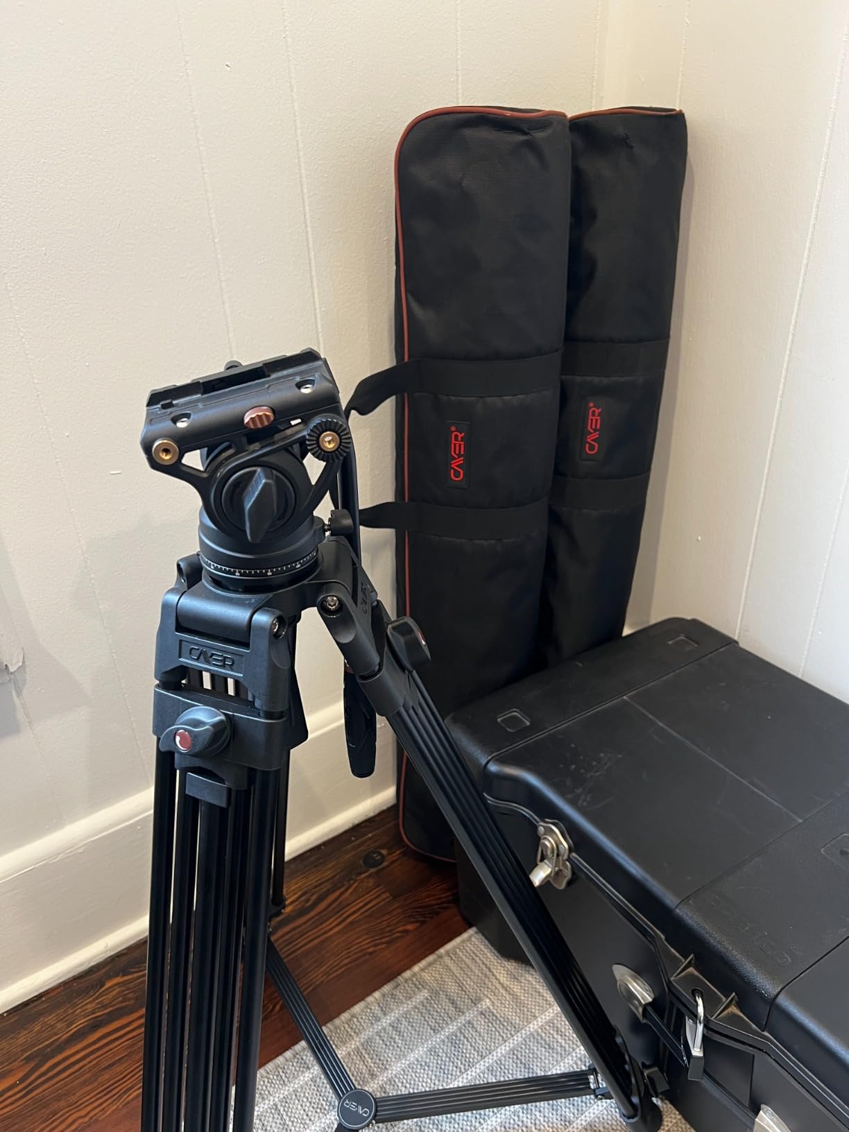Cayer BV30L Video Tripod with Fluid Head, 72