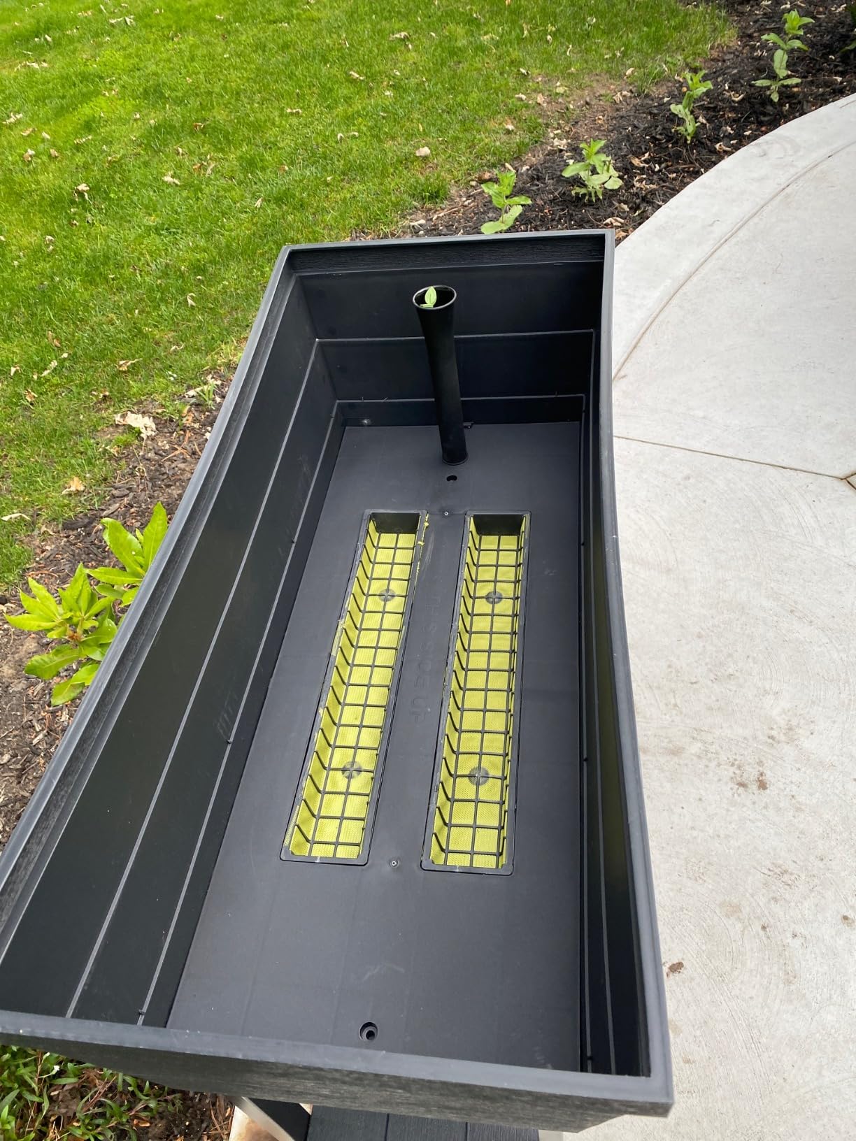 Keter Urban Bloomer 12.7 Gallon Raised Garden Bed and Outdoor Herb Garden Planter with Self Watering Gauge and Drainage Plug, Dark Grey customer photo 1