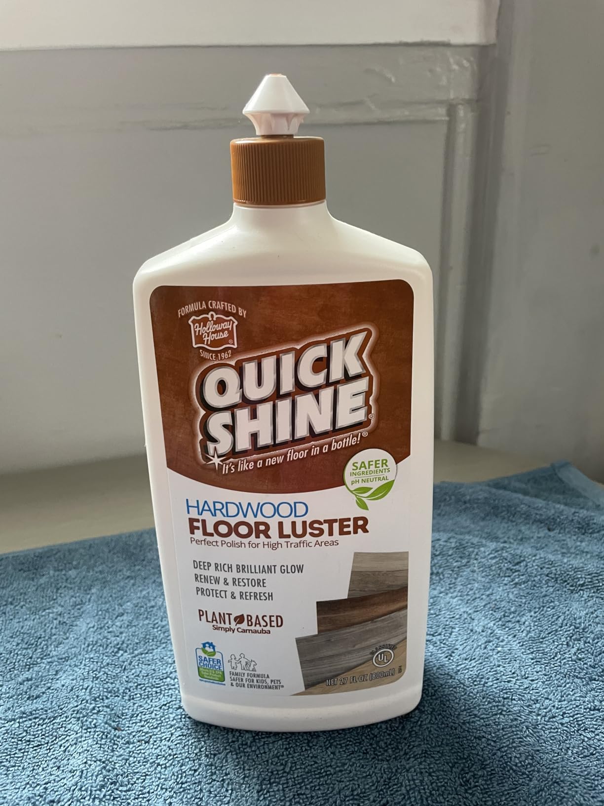 Quick Shine Hardwood Floor Cleaner 64 oz, Streak-Free, No Residue customer photo 1