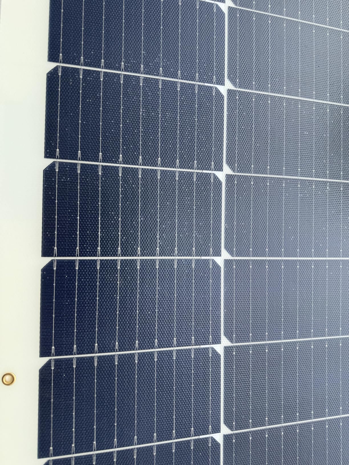 Renogy Flexible Solar Panel 100 Watt, 240 Degree Ultra Flex Bendable | 100W Flexible Solar Panel for Marine RV Cabin Van Car Boat Curve Surfaces Off-Grid Systems, 0.1 Inch Lightweight, IP68 customer photo 2