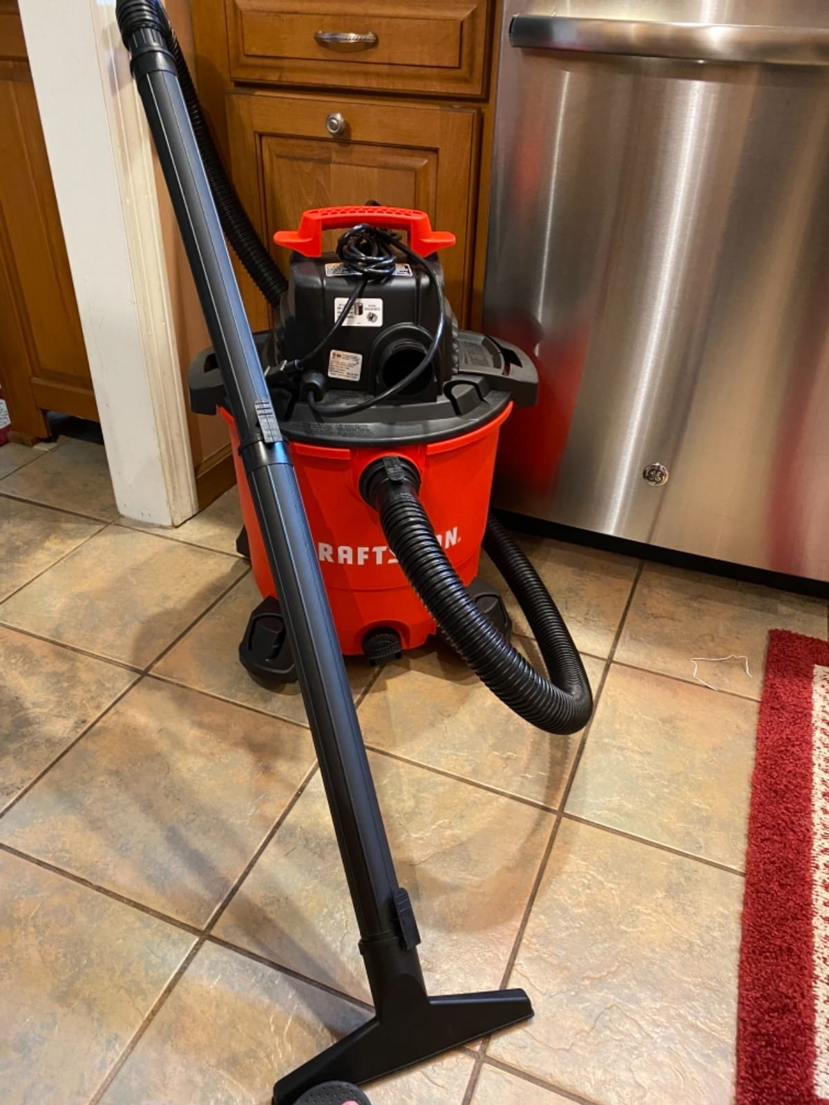 CRAFTSMAN CMXEVBE17590 9 Gallon 4.25 Peak HP Wet Dry Shop Vacuum | General Purpose Wet and Dry Vac with Filter, Dust Bag, Hose and Attachments for Home, Garage and Automotive Cleaning customer photo 1
