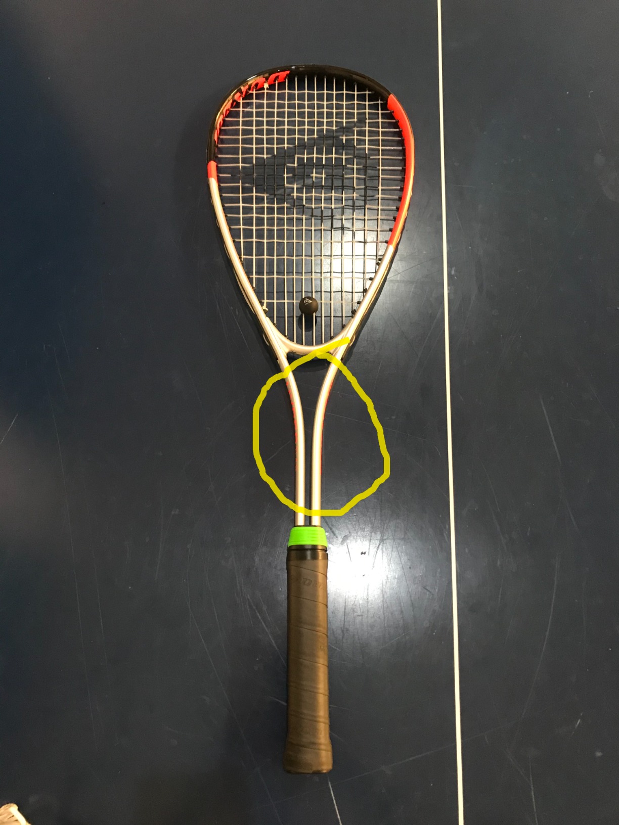 Dunlop Sports Squash Racquet Set (Includes 2 Racquets, 2 Eyeguards, 1 Ball, Cover) customer photo 1