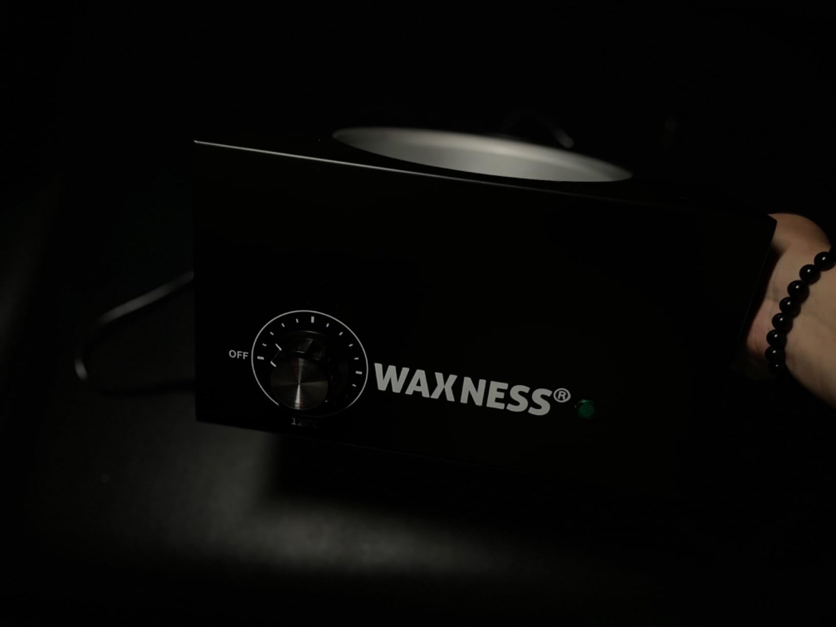 Waxness WN-6003 Elite-Series Large Professional Wax Heater Matte Black, 5.5 lb Capacity, Electronic Temperature Control, 300W, for Professional Use customer photo 2