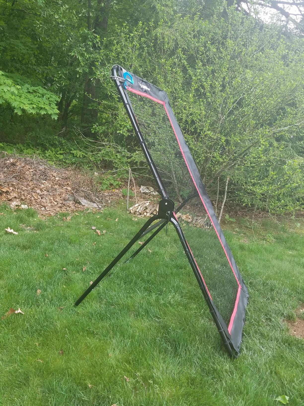 Premium 4x7ft Lacrosse Rebounder for Backyard Training - EST 2018 with 12 Month No Questions Asked Warranty customer photo 2