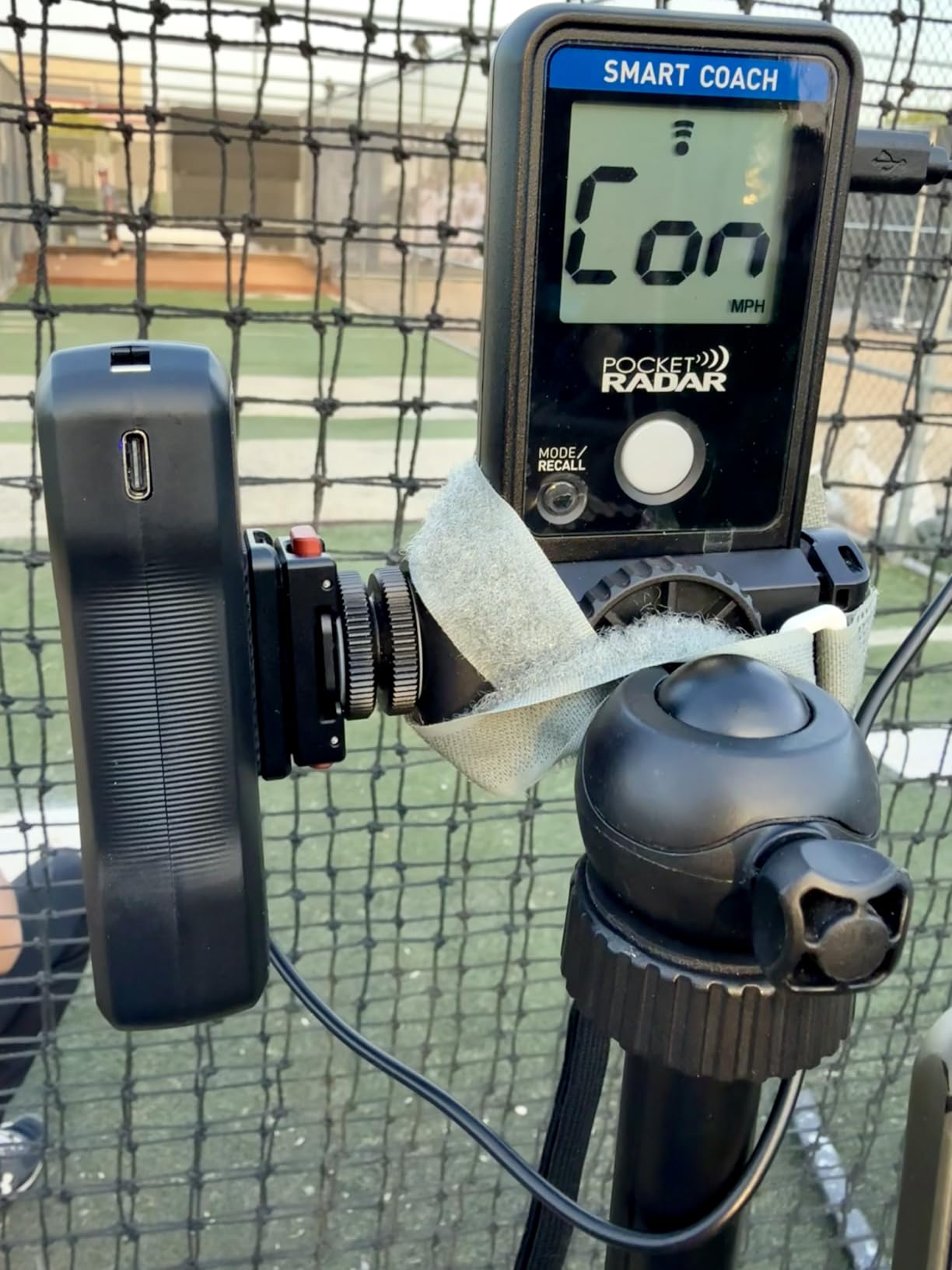 Pocket Radar Smart Coach with Sports App (iOS/Android) - Baseball Radar Gun | Speed Gun for Baseball, Softball, Cricket - Accurate Pitching / Hitting & Sports Speed Measurement, Portable Baseball Radar customer photo 1