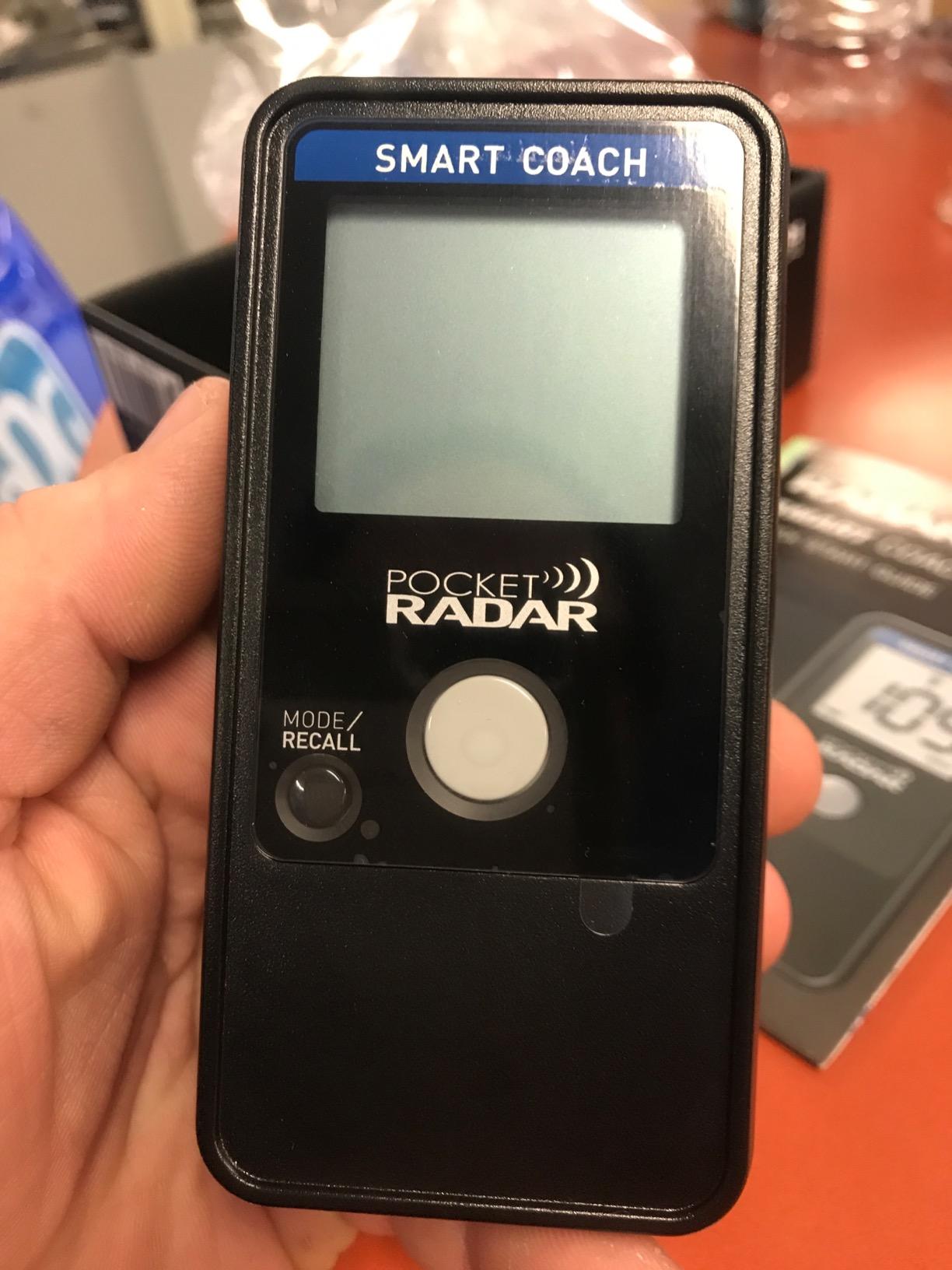 Pocket Radar Smart Coach with Sports App (iOS/Android) - Baseball Radar Gun | Speed Gun for Baseball, Softball, Cricket - Accurate Pitching / Hitting & Sports Speed Measurement, Portable Baseball Radar customer photo 2