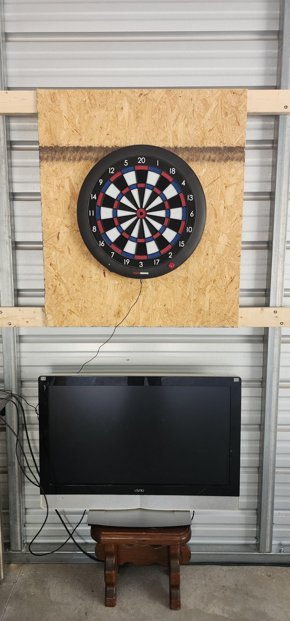 Gran Board 3s LED Dartboard (Blue) with Special Bracket & ChoukouTip100pics & DartsSet customer photo 1