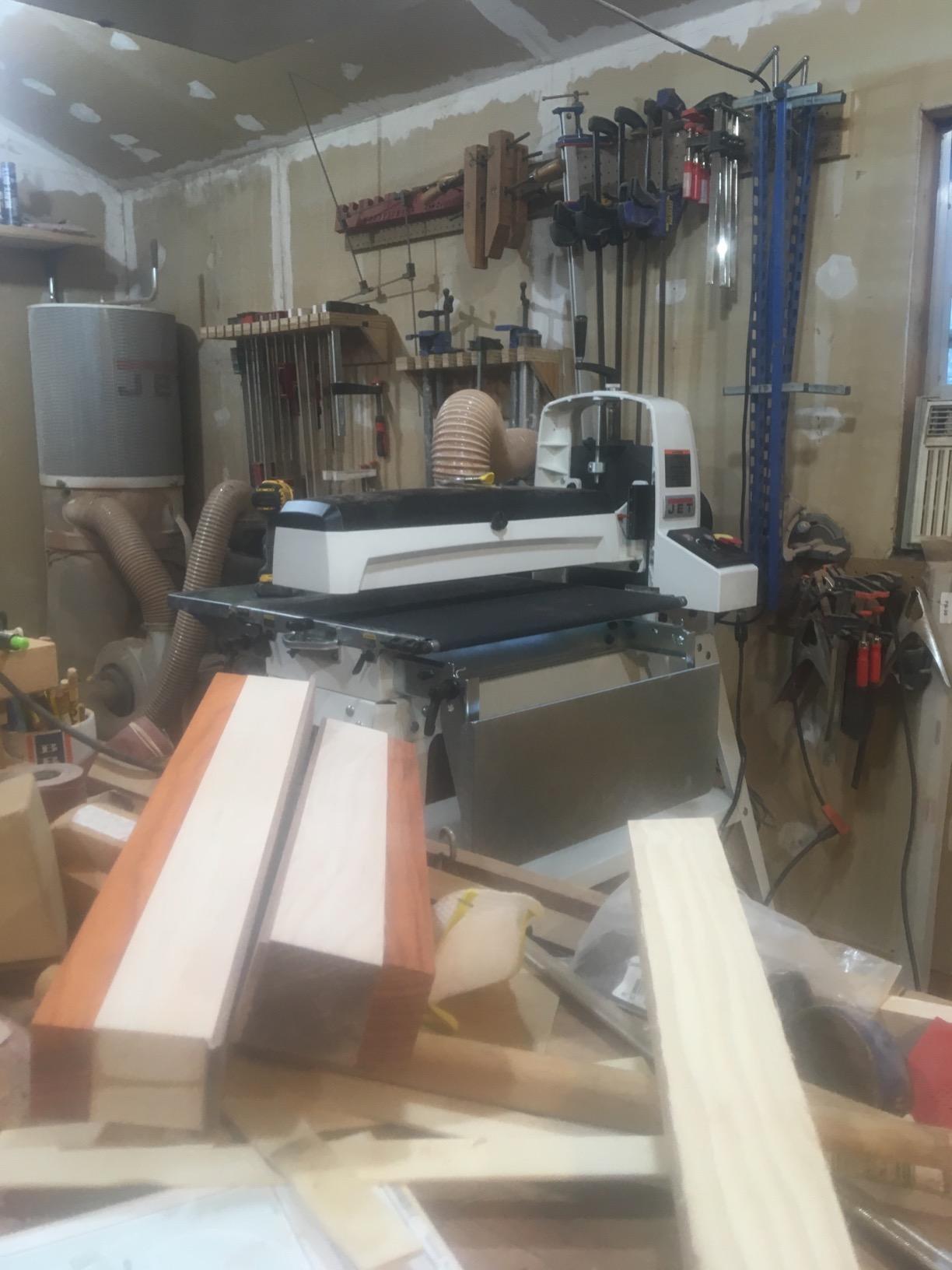 JET 25-Inch Drum Sander, Open Stand, 1-3/4 HP, 115V 1Ph (JWDS-2550) customer photo 2