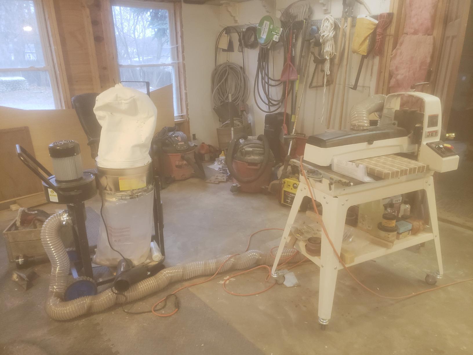 JET 22-Inch Drum Sander with Open Stand, 1-3/4 HP, 1Ph 115V (Model JWDS-2244) customer photo 2