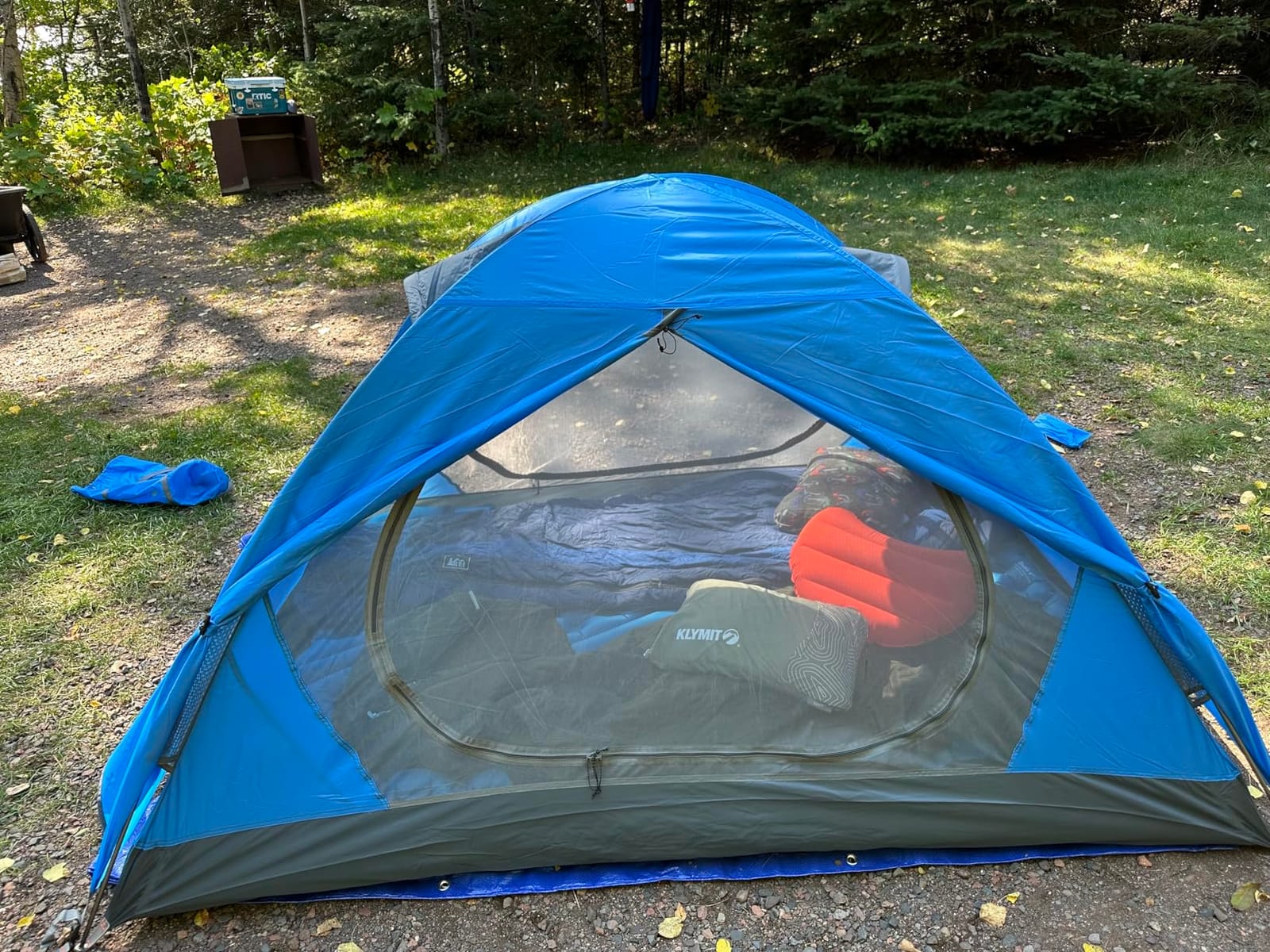 BISINNA 2/4 Person Camping Tent Lightweight Waterproof Backpacking Tent | Easy Setup Windproof Two Doors Double Layer with Rainfly Aluminum Pole Compact Outdoor Tent for Family Camping Hunting Hiking customer photo 2