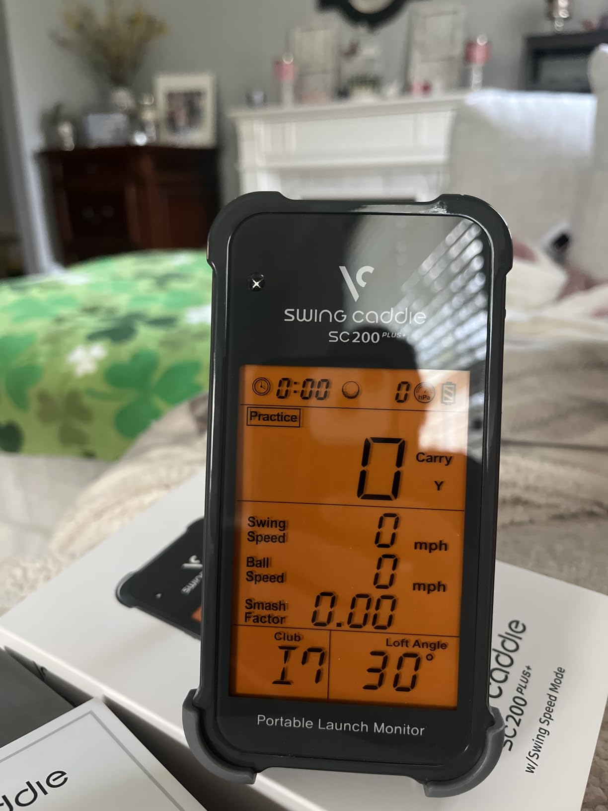 Voice Caddie Portable Golf Launch Monitor and Swing Analyzer with Real-Time Shot Data Tracking | Up to 20 Hours Battery Life customer photo 1