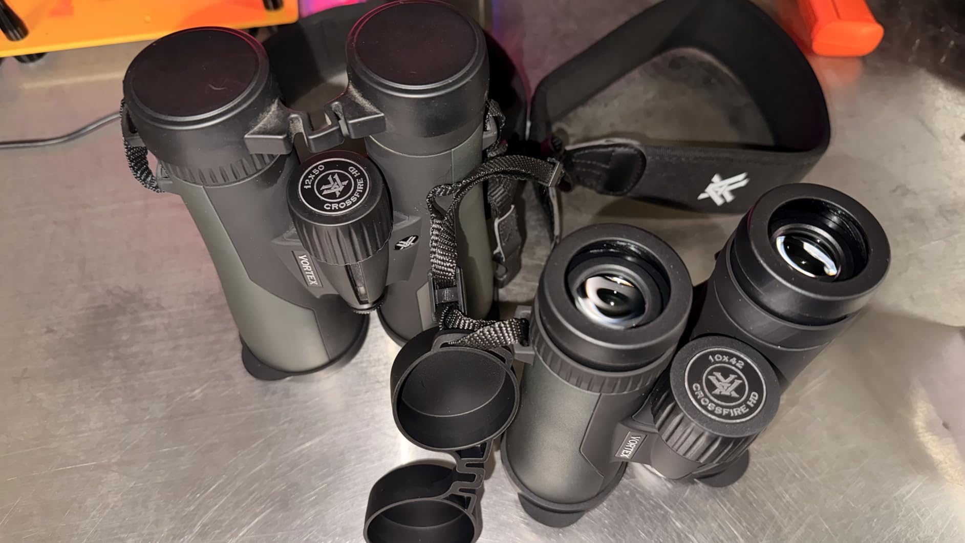 Vortex Crossfire HD 10x42 Binoculars | HD Optics, Tripod Adaptable, Waterproof, Fogproof, Shockproof, Included GlassPak Harness - Unlimited, Unconditional Warranty customer photo 1
