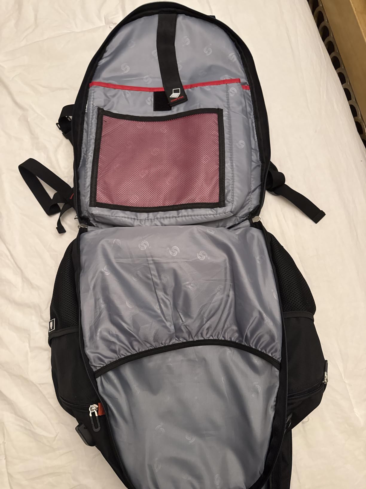 SHRRADOO Extra Large Travel Laptop Backpack for Men, Work College Backpacks | Fit 17 Inch Laptops, with Combination Lock, Carry On Flight Approved, Men Women Business Backpack,Bookbag School Backpack customer photo 1