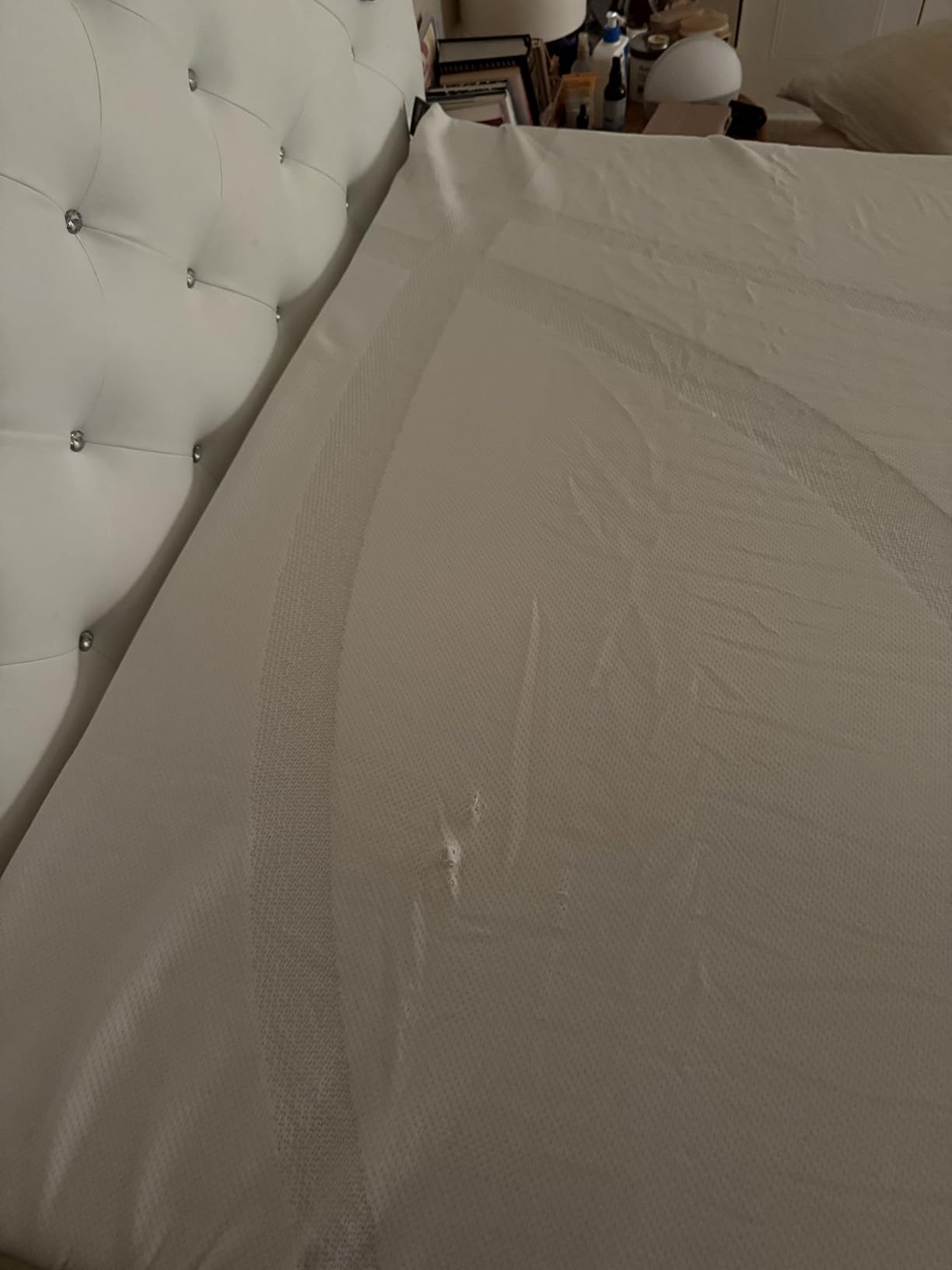 Tempur-Pedic TEMPUR-Adapt + Cooling 3-Inch Queen Mattress Topper Medium Luxury Premium Foam, Washable Cover, Medium Cooling Topper, White customer photo 2