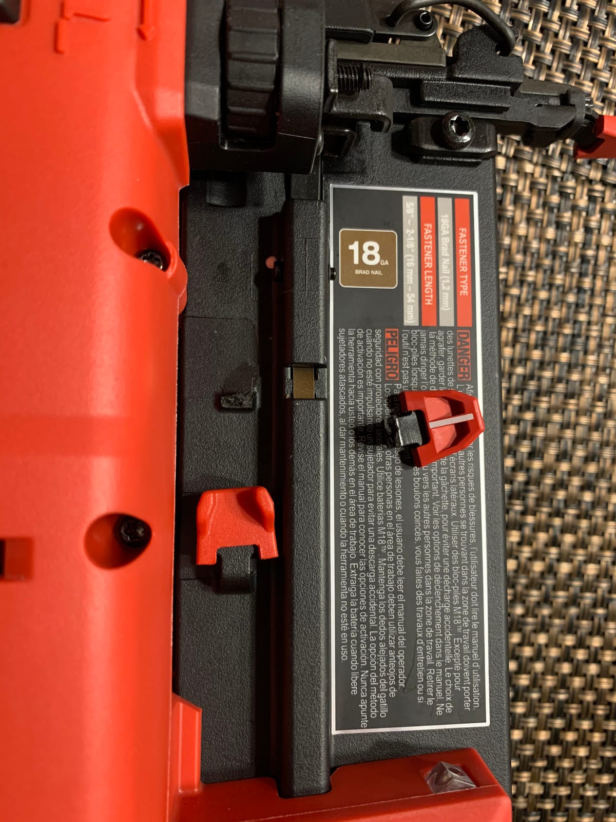 Milwaukee M18 Fuel 18 Gauge Brad Nailer customer photo 1