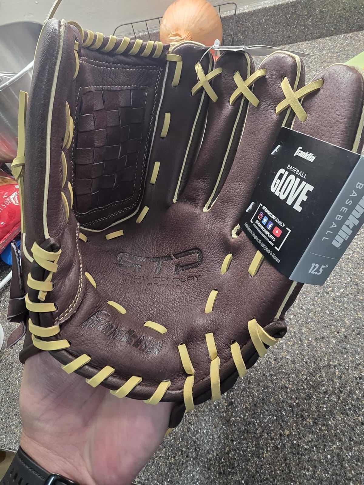 Franklin Sports RTP Pro Baseball Fielding Glove customer photo 2