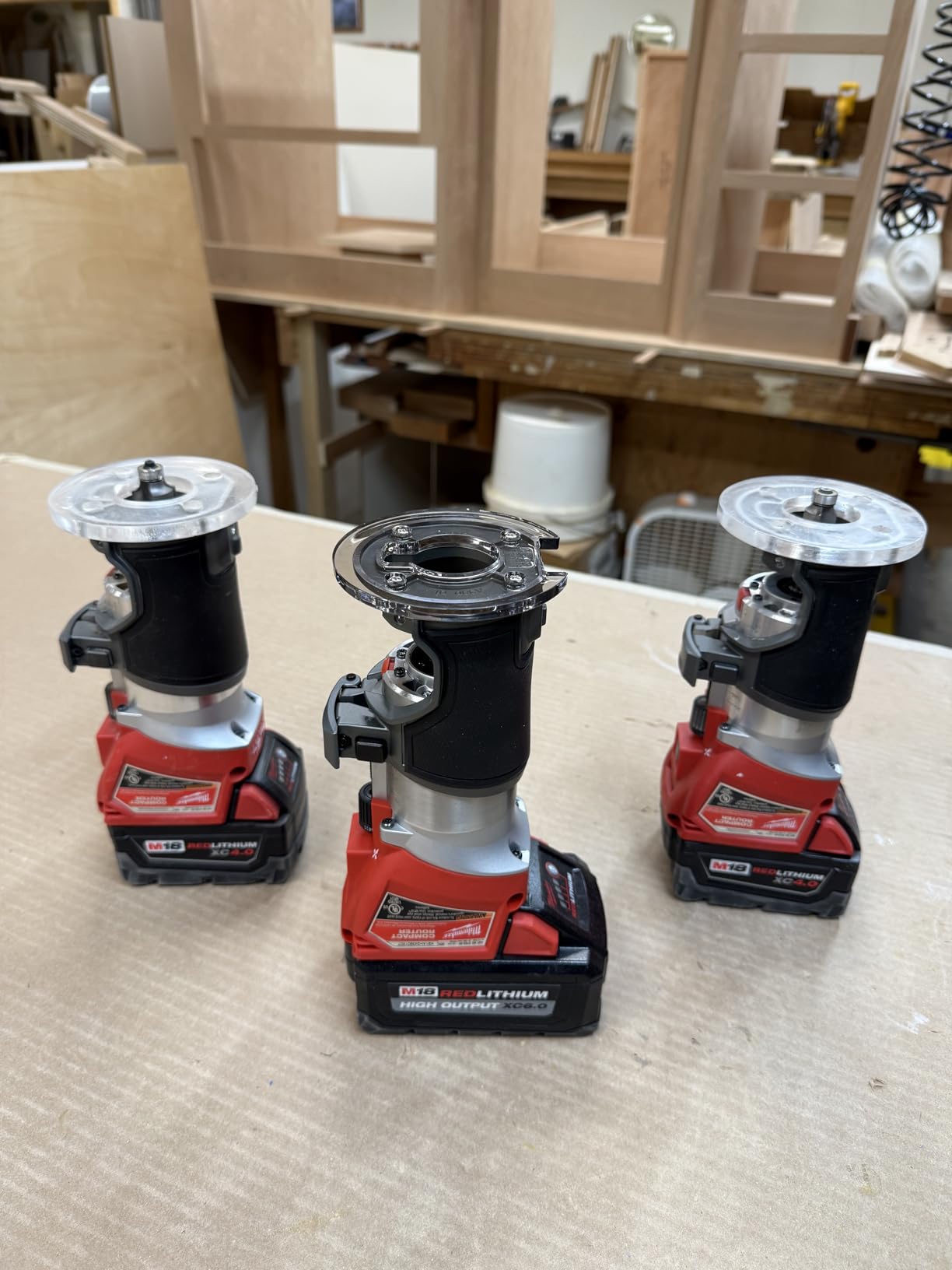 Milwaukee's Cordless Compact Router,18.0 Voltage customer photo 1