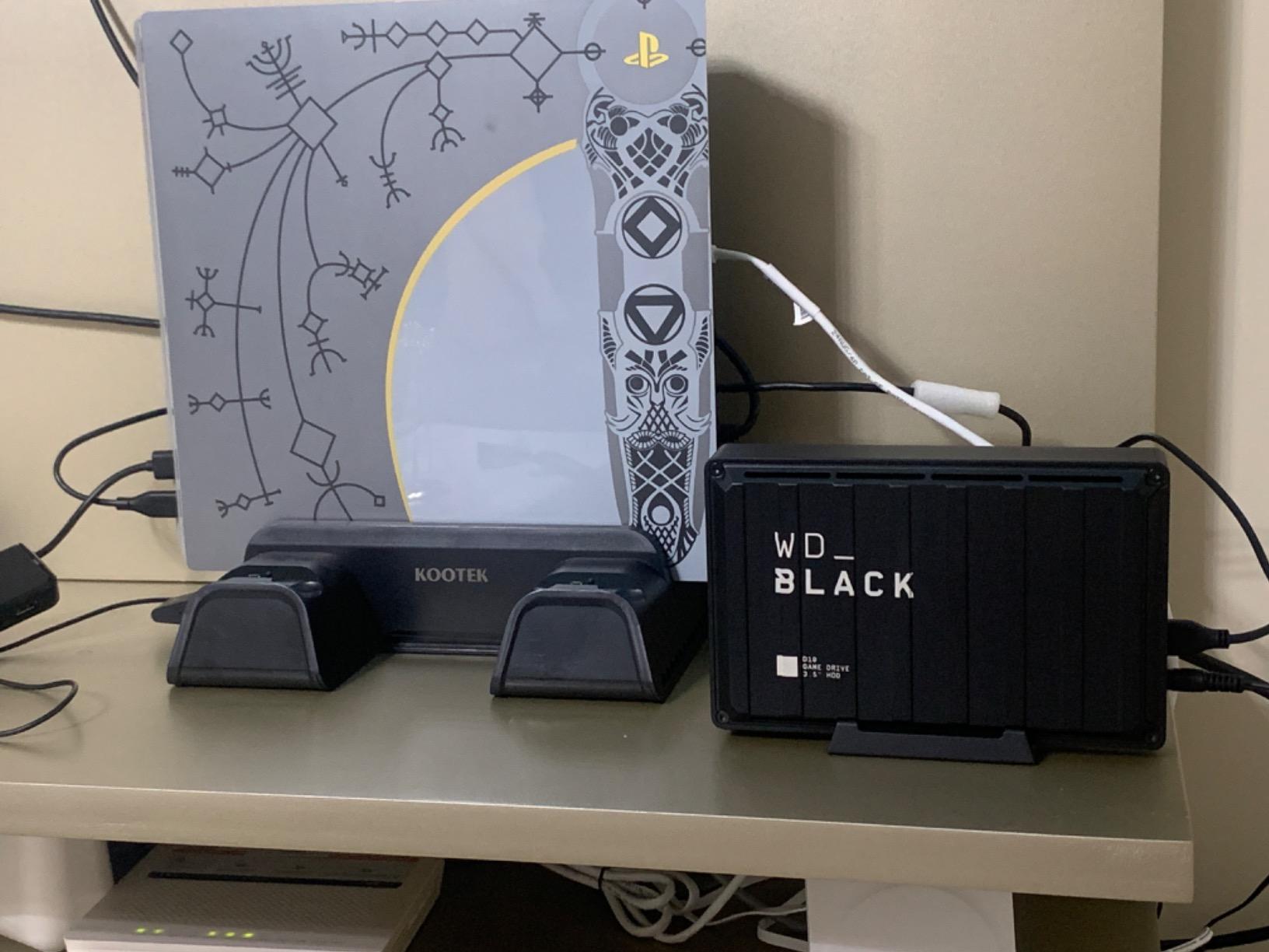 WD_BLACK 8TB D10 Game Drive - Portable External Hard Drive HDD Compatible with Playstation, Xbox, PC, & Mac - WDBA3P0080HBK-NESN customer photo 1