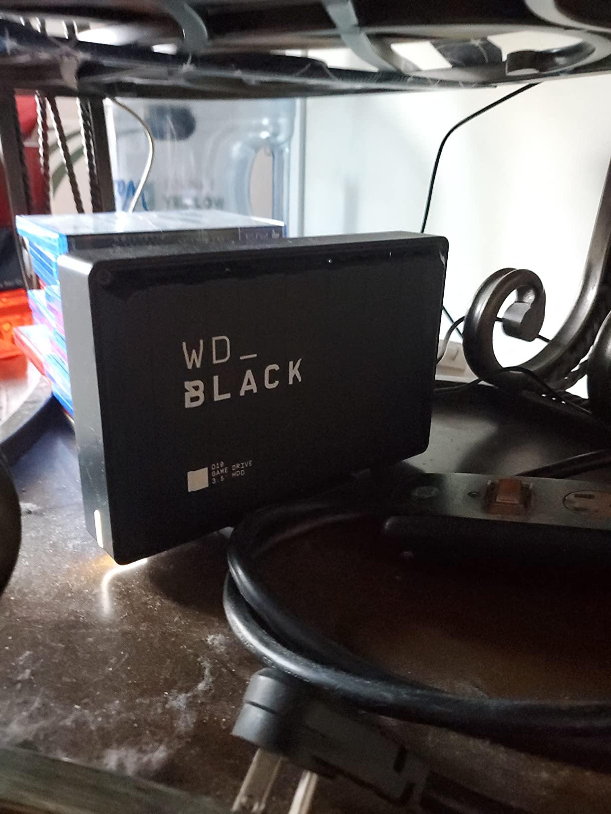 WD_BLACK 8TB D10 Game Drive - Portable External Hard Drive HDD Compatible with Playstation, Xbox, PC, & Mac - WDBA3P0080HBK-NESN customer photo 2