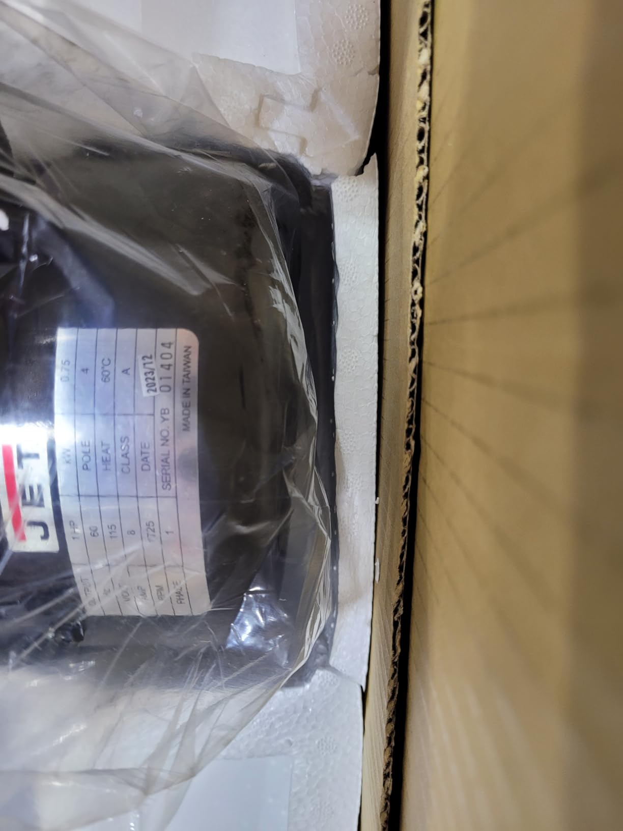 JET 10-Inch Benchtop Drum Sander, 1 HP, 115V 1Ph (Model JWDS-1020) customer photo 1