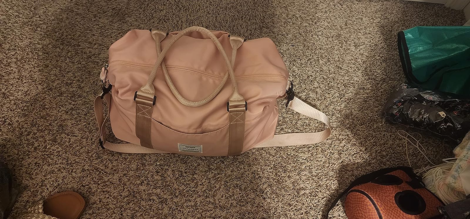 Travel Duffel Bag, Carry On Overnight Weekender Bags for Women customer photo 1