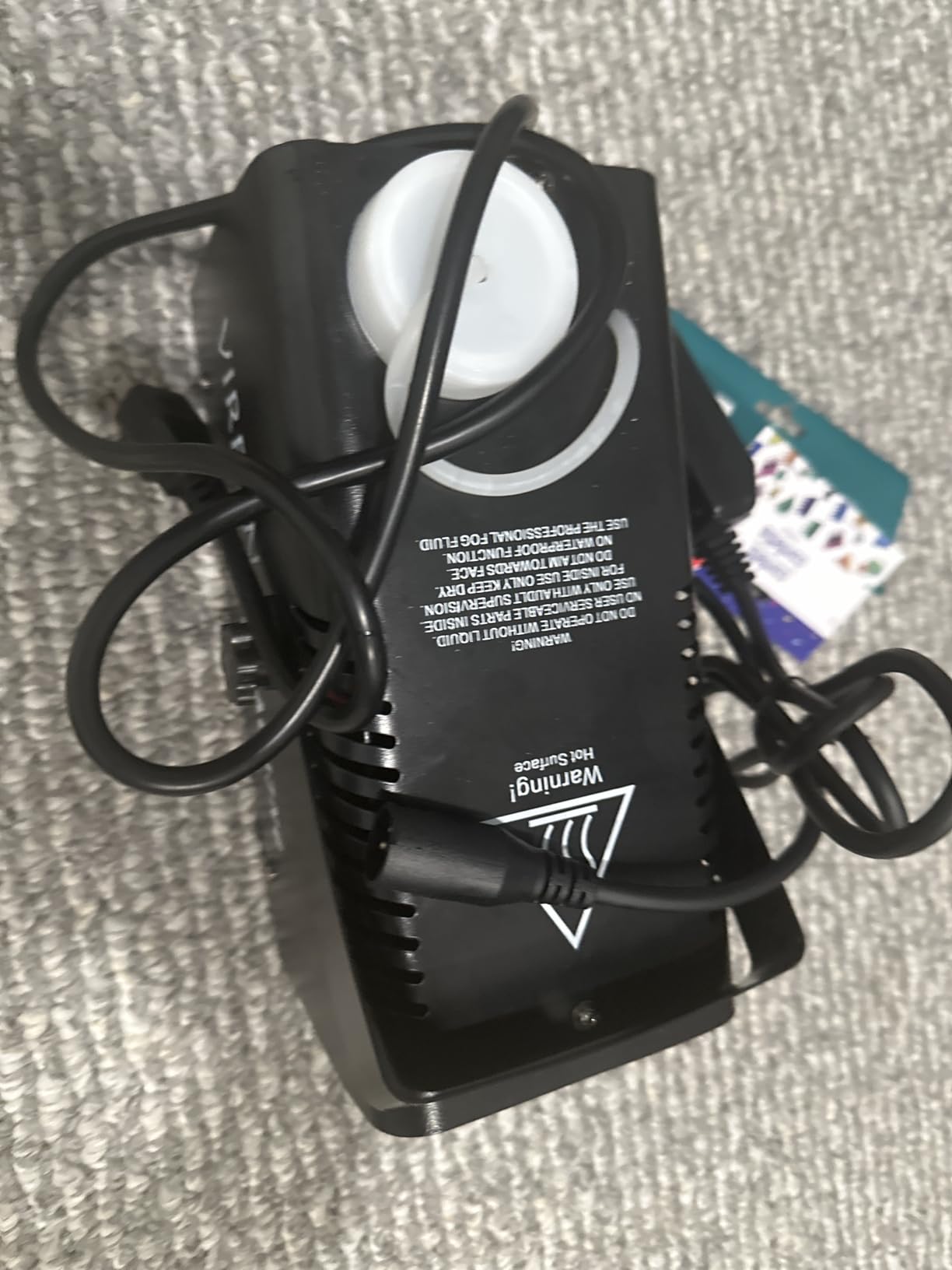 VIRFUN Fog Machine, Smoke Machine with Wireless&Wired Remote Control for Halloween, Party, Outdoor, Indoor and Stage Effect, 400W customer photo 1