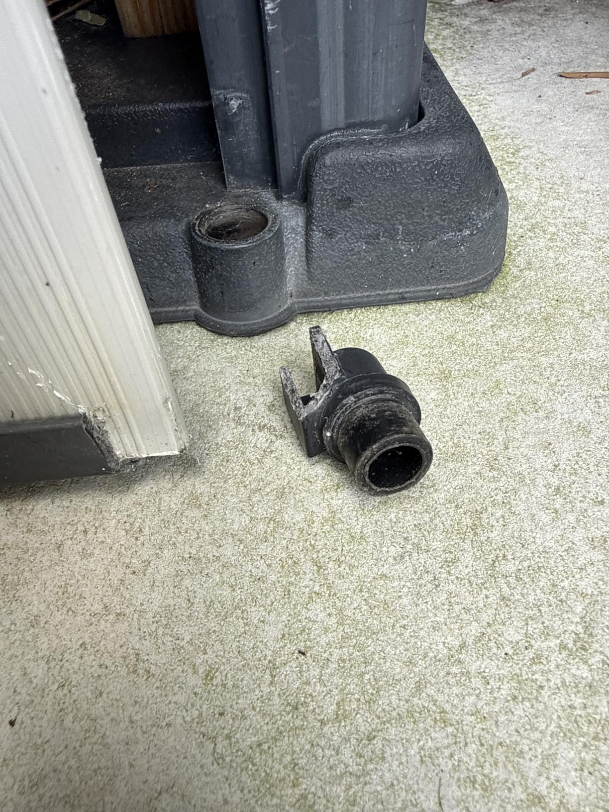 Keter Premier Tall 4.6x5.6 ft Resin Outdoor Storage Shed, Backyard Garden Shed with Shelving Brackets for Tools, Patio Furniture, Pool & Bike Storage, Grey & Black, 62 cu. ft Capacity customer photo 2