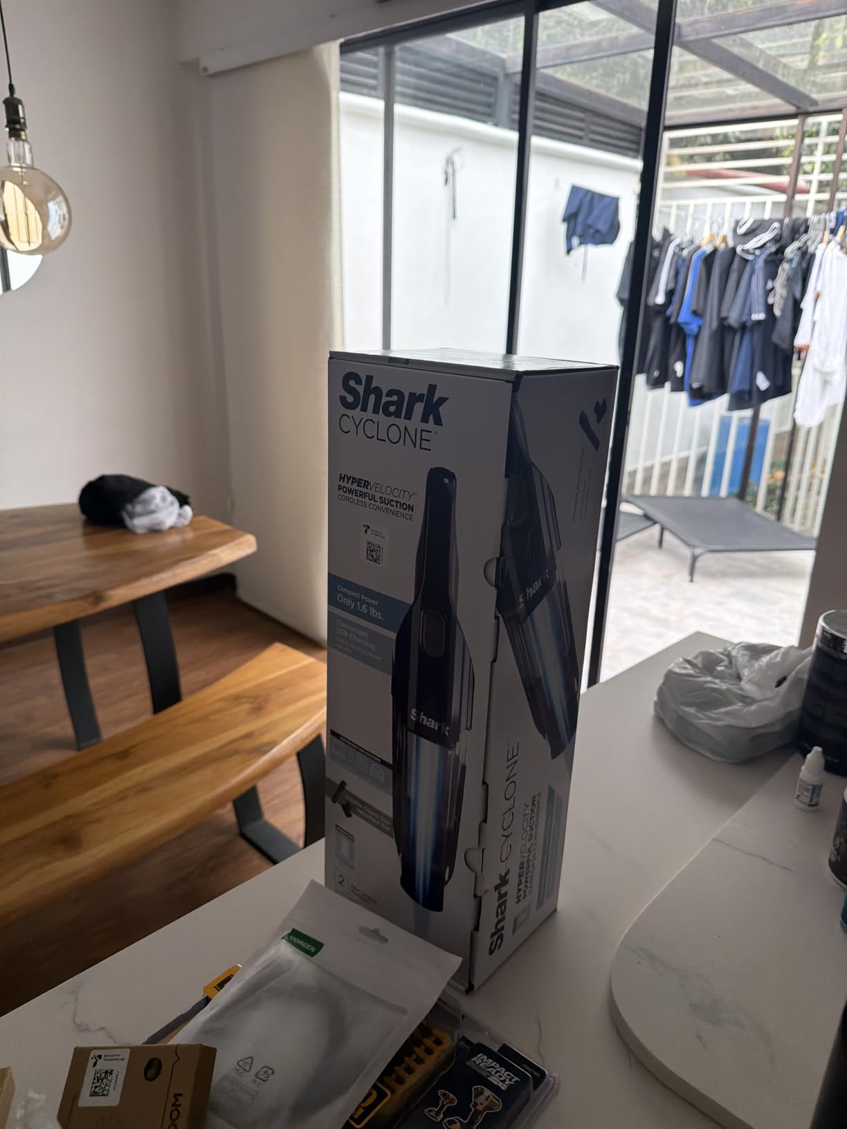 Shark UltraCyclone Pet Pro Plus Cordless Hand Vacuum, Black, CH951 | Powerful Suction, Handheld Vacuum for Car & Home, Pet Power Brush, Crevice Tool, Scrubbing Brush, XL Dust Cup customer photo 2