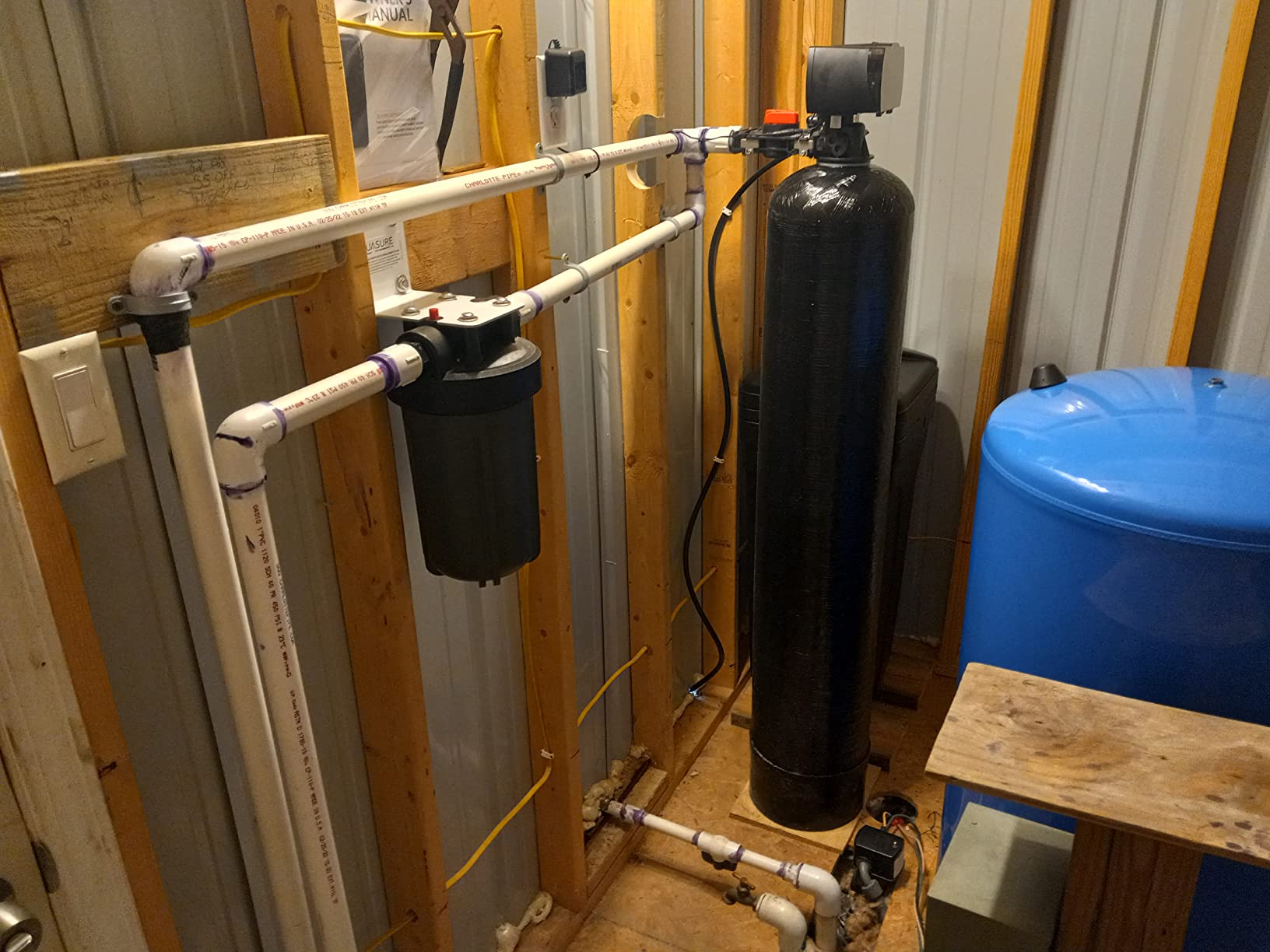 Aquasure Harmony Series 48,000 Grain Water Softener with Fine Mesh Resin for Iron Removal and Pleated Sediment Pre-Filter customer photo 2