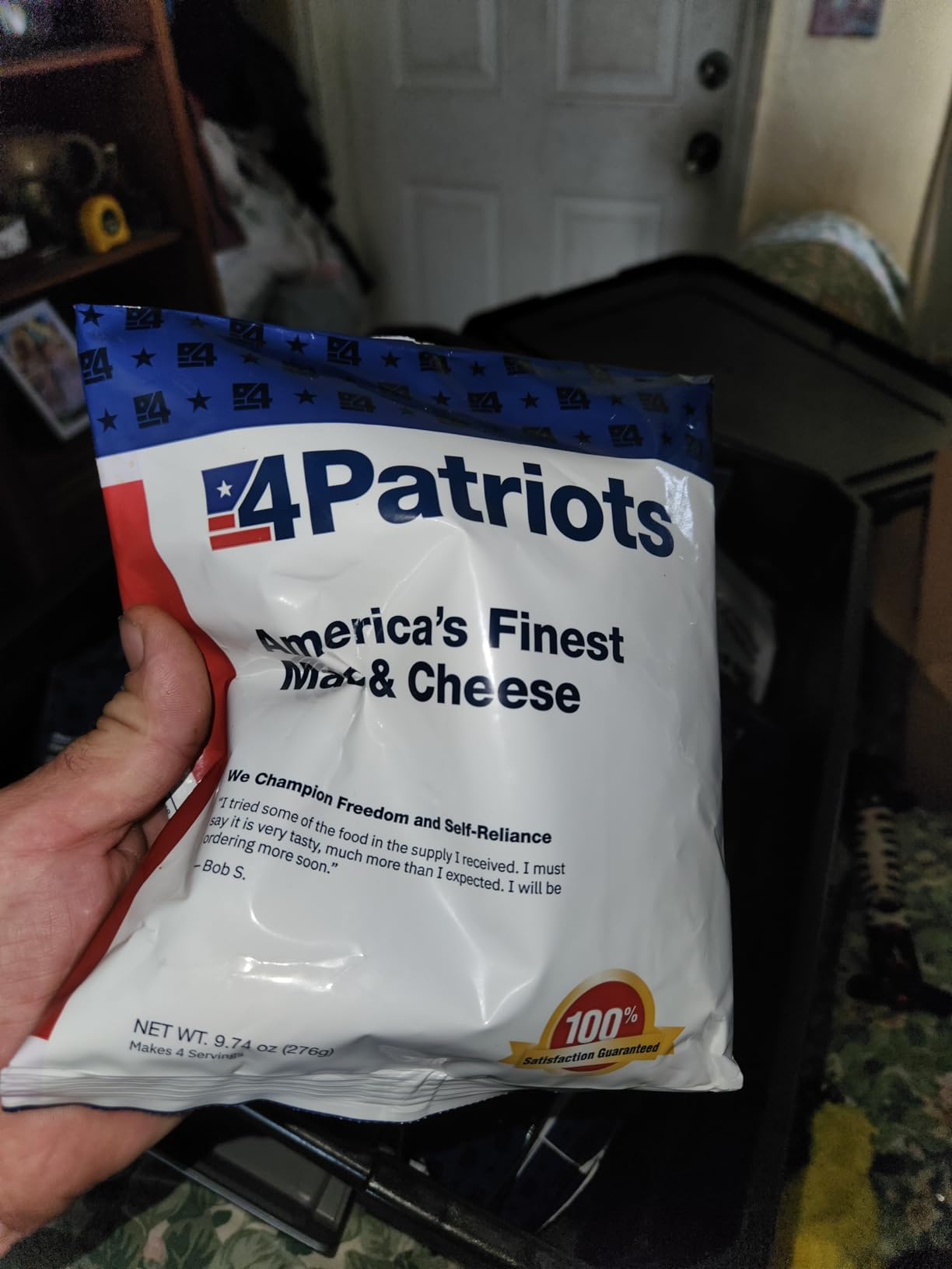 4Patriots 4-Week Survival Food Kit: Emergency Food Supply Designed to Last 25 Years, 192 Servings customer photo 2