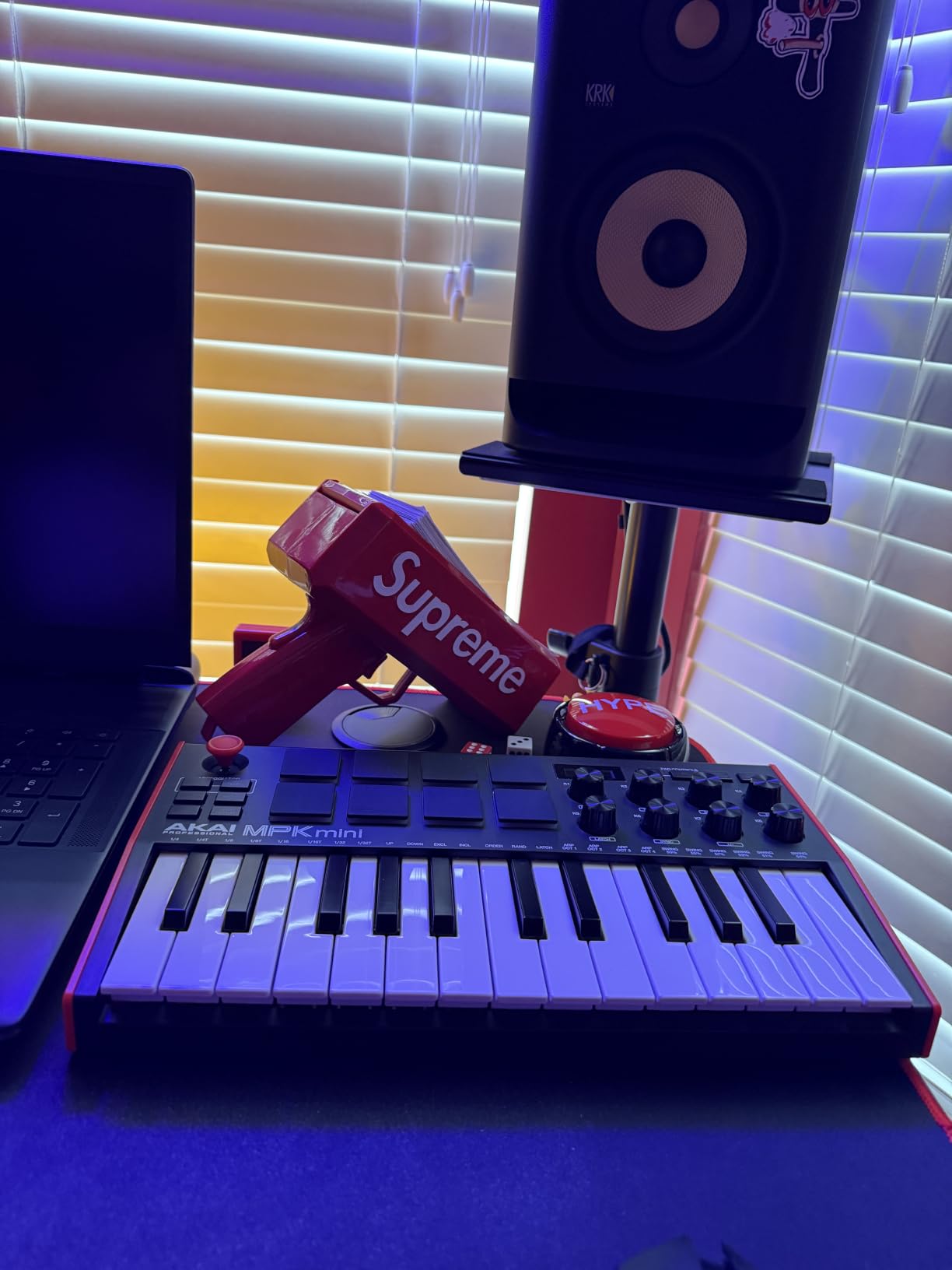 Akai Professional MPK Mini MK3 25 Key USB MIDI Keyboard Controller With 8 Backlit Drum Pads, 8 Knobs, Music Production Software and Native Instruments Sound Package (NKS Integration) customer photo 2