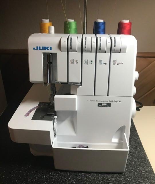 Juki MO-80CB Free-Arm Serger Overlock Machine customer photo 1