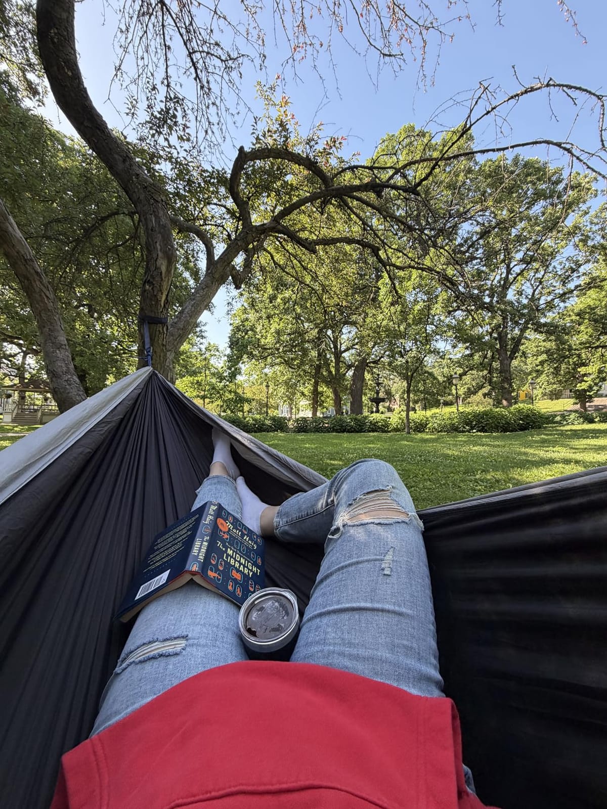 Kootek Camping Hammock 500lbs Capacity Outdoor Camping Essentials, Double customer photo 1