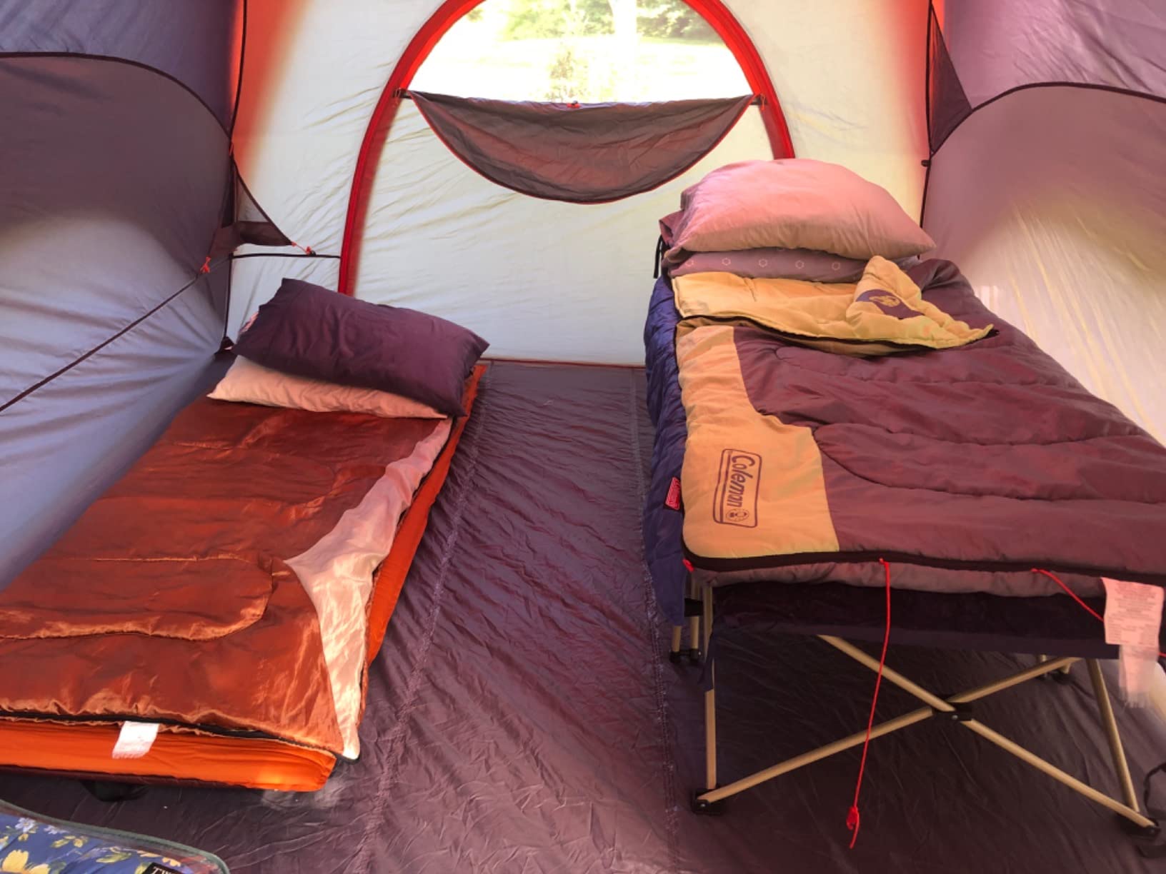 REDCAMP Oversized Camping Cots for Adults 500lbs, 33.5'' Extra Wide Tall Sleeping Cots Heavy Duty, XL Cots Portable for Outdoor Indoor Office customer photo 2