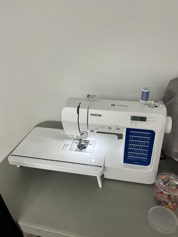 Brother CS7000X Sewing and Quilting Machine LCD Display | 70 Built-in Stitches, LCD Display, 10 Included Presser Feet, Wide Quilting Table, Auto Needle Threader, Quick-Set Bobbin customer photo 2