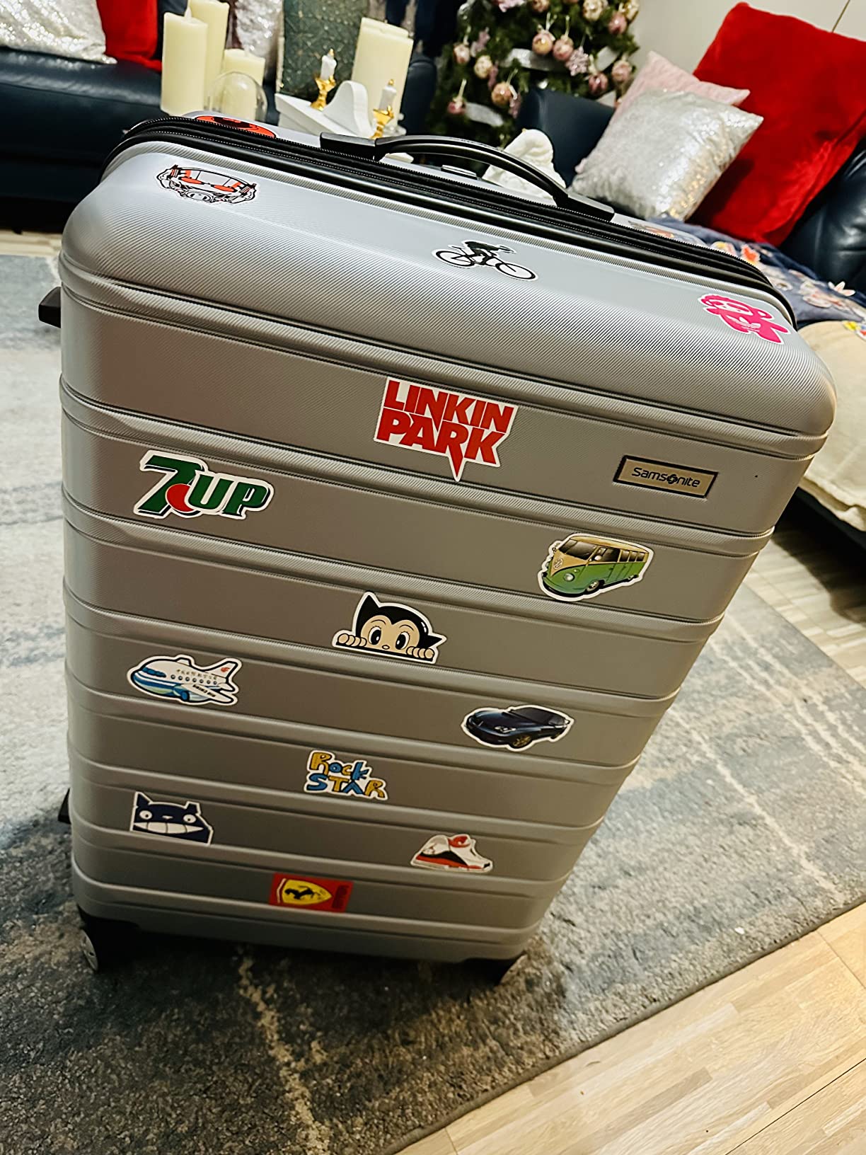 Samsonite Omni 2 28-Inch Large Checked Hardside Luggage with 360° Spinner Wheels customer photo 1