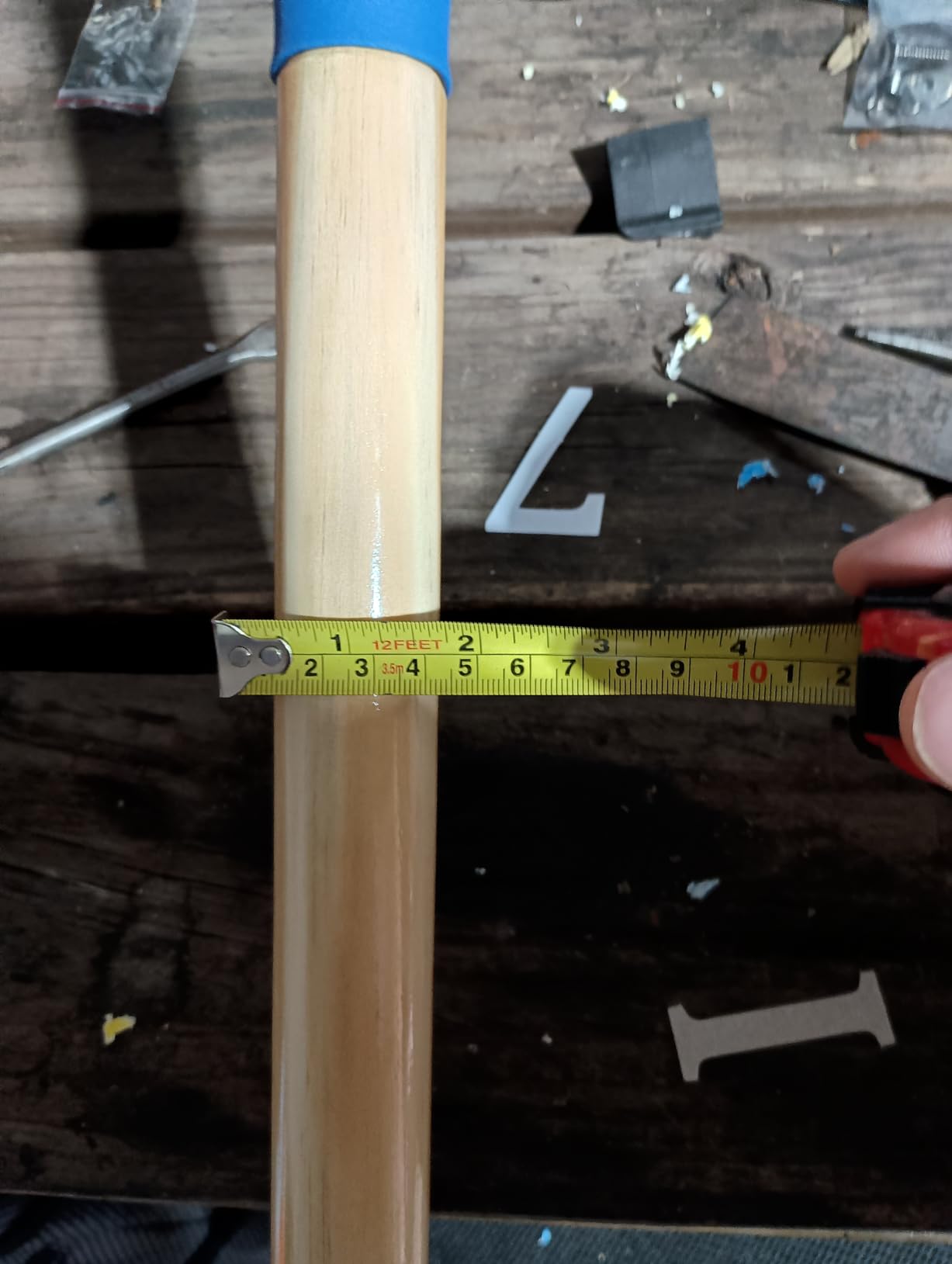 Seachoice Wood Oar, New Zealand Pine Construction, Comfort Grip, Clear Finish customer photo 1