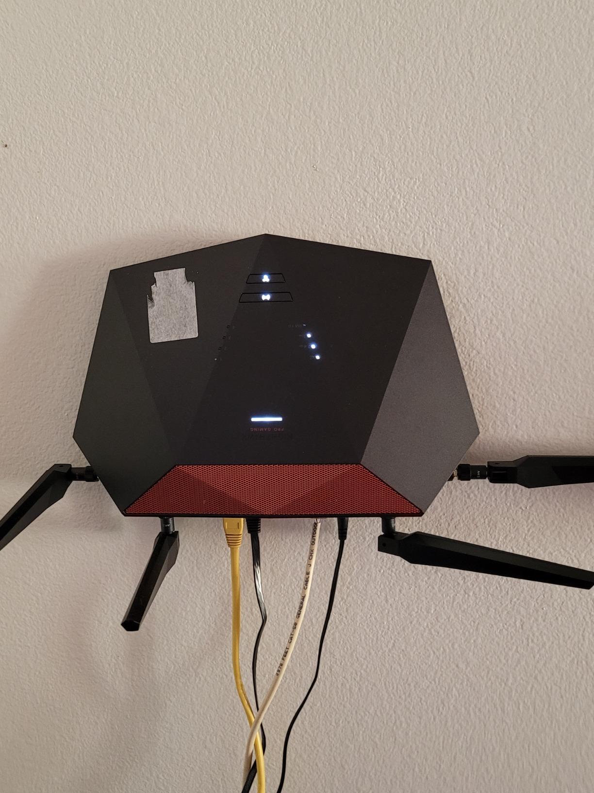 NETGEAR Nighthawk Pro Gaming 6-Stream WiFi 6 Router (XR1000) - Security Features, AX5400 Wireless Speed (up to 5.4Gbps), DumaOS 3.0 Optimizes Lag-Free Server Connections, 4 x 1G Ethernet Ports customer photo 1