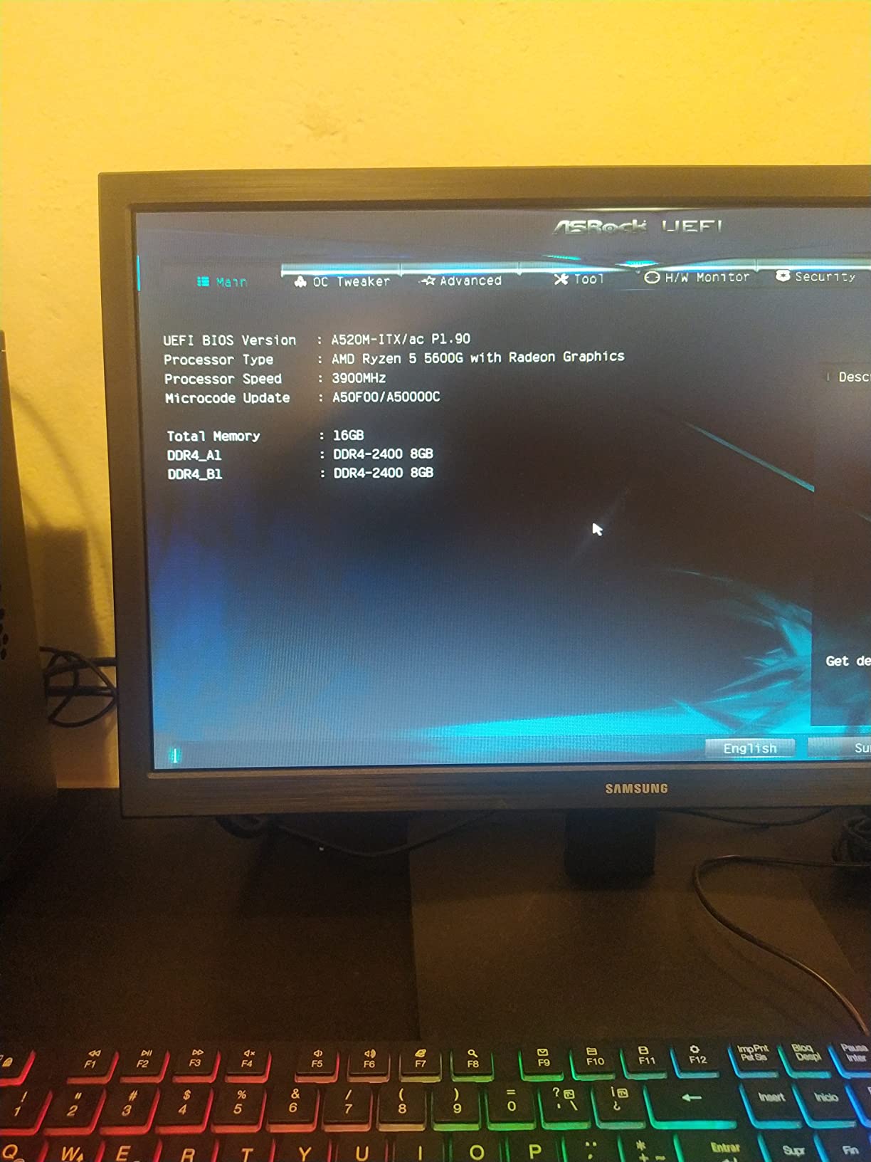 ASRock A520M-ITX/AC Supports 3rd Gen AMD AM4 Ryzen™ / Future AMD Ryzen™ Processors (3000 and 4000 Series Processors) Mini ITX Motherboard customer photo 1