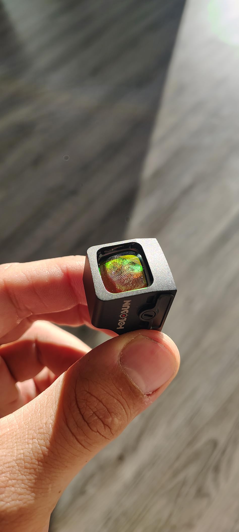 HOLOSUN 407K/507K Series, Dot or Multi-Reticle, Aluminum, Shake Awake Technology, Open Reflex Sight customer photo 2